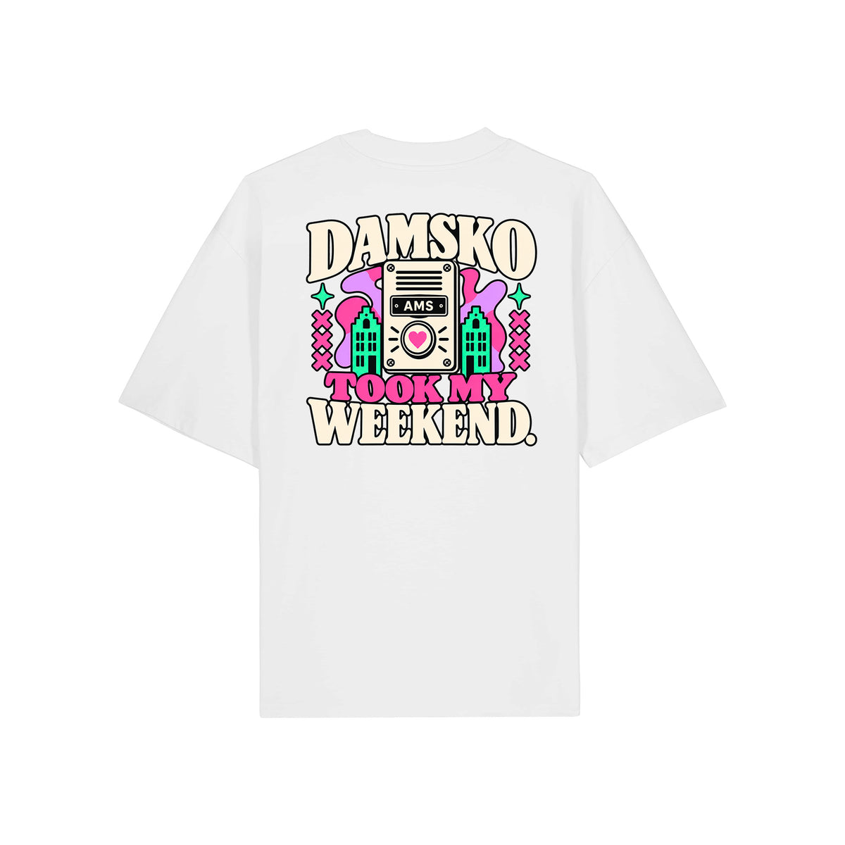 T-shirt Boxy Damsko