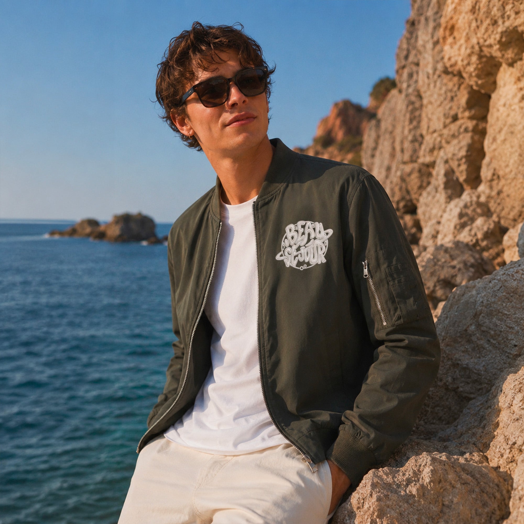 Bomber kaki