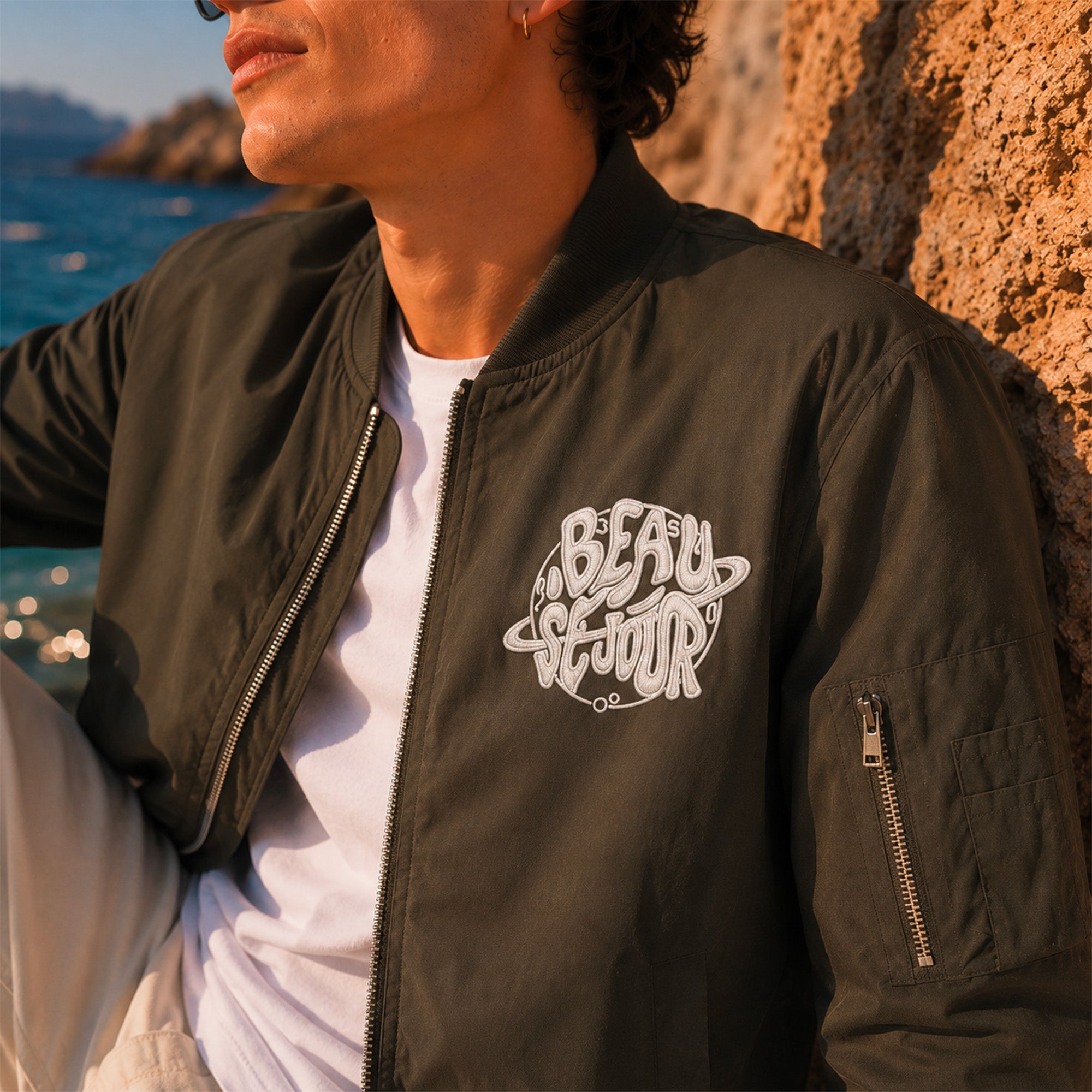 Bomber kaki