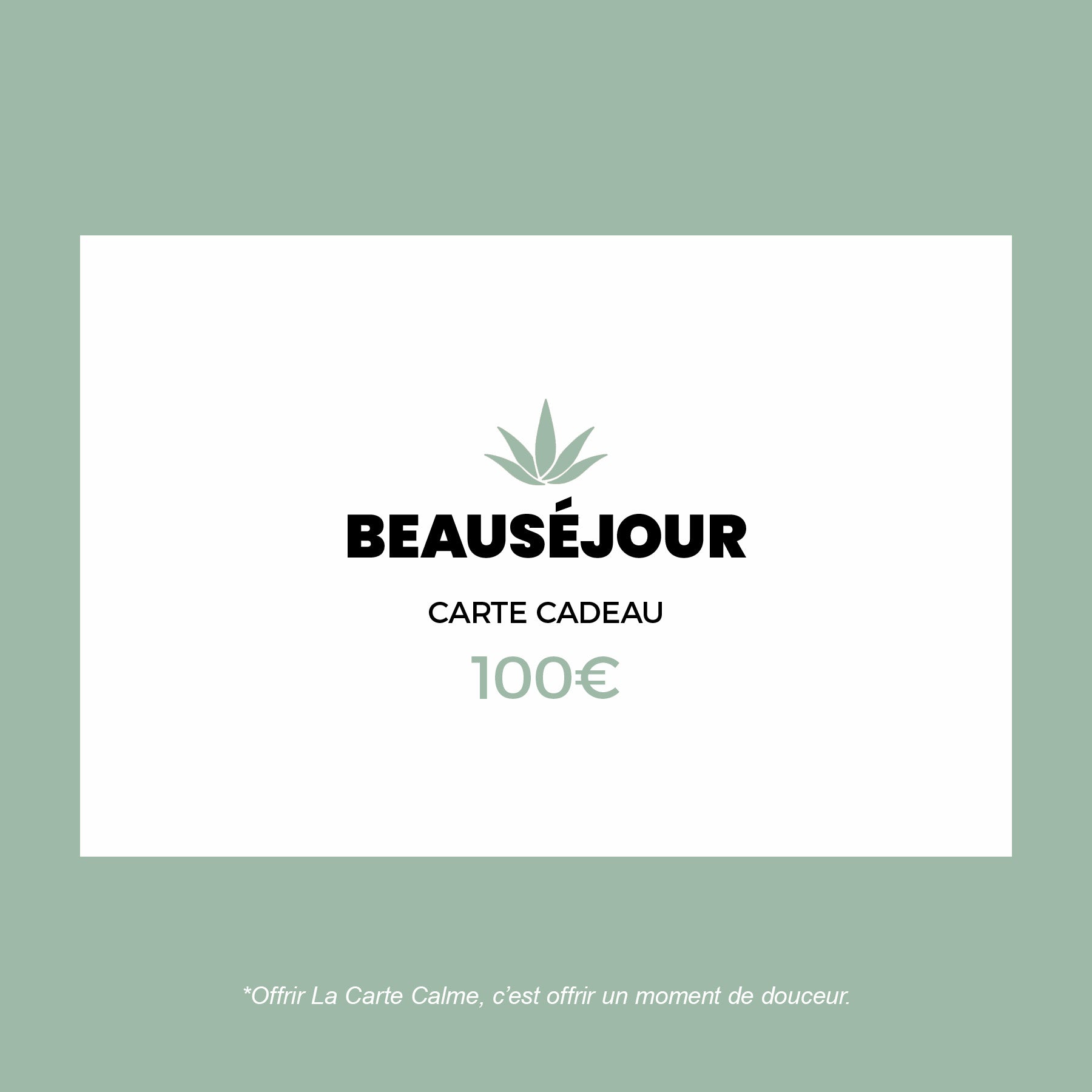 carte cadeau de la marque beauséjour france d'une valeur de 100€ sur tout le site. Tshirt yoga. Sweat yoga. Debardeurs yoga.