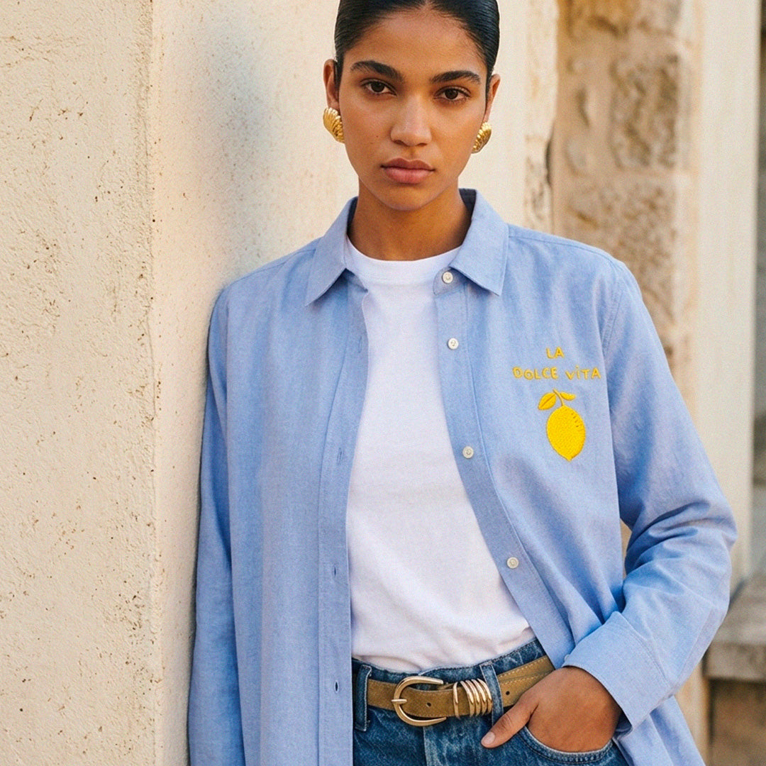 Chemise Oxford Dolce vita