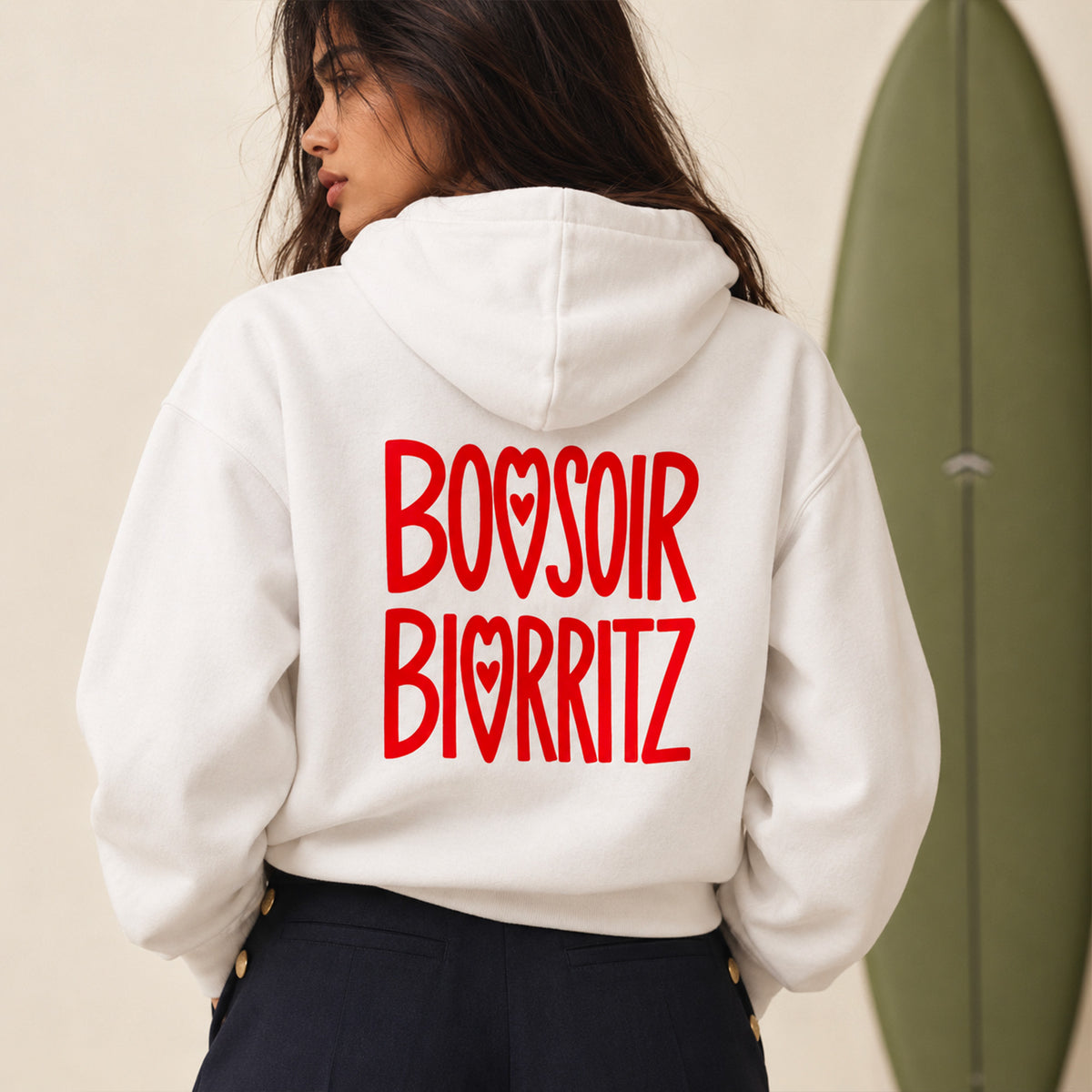 Hoodie Good evening Biarritz
