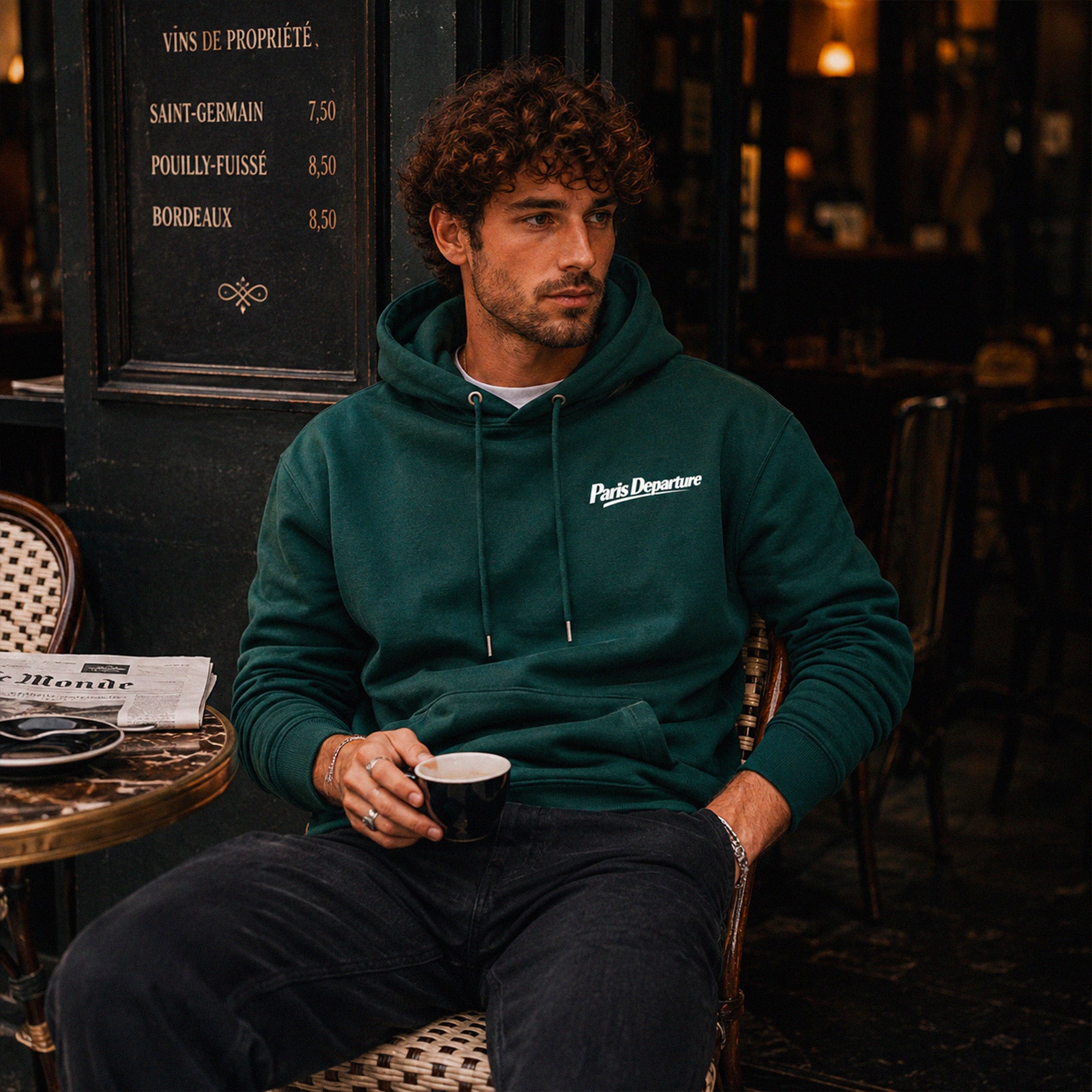 Hoodie Paris Departure — Beauséjour Orient Express