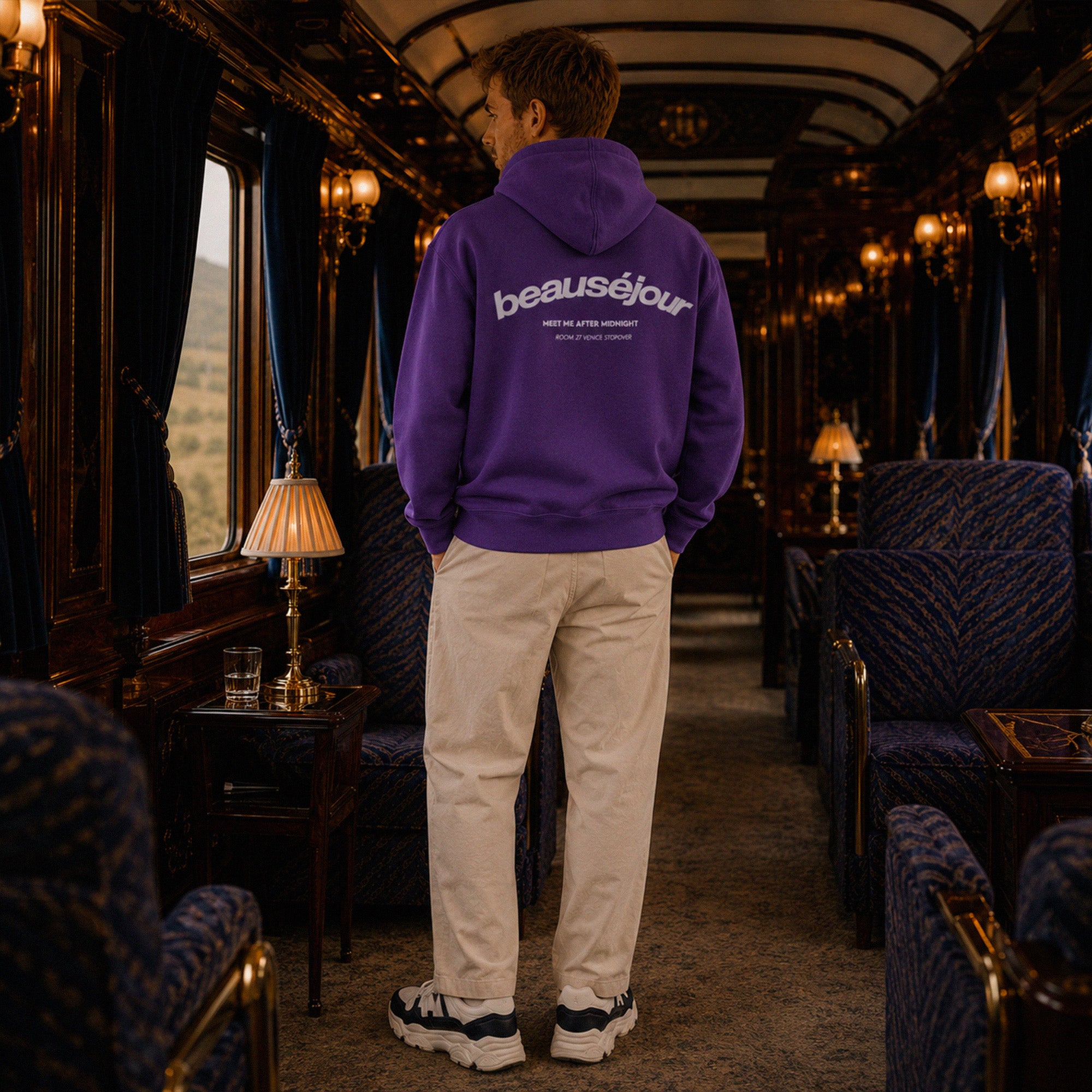 Hoodie Room 27 Venice — Beauséjour Orient Express