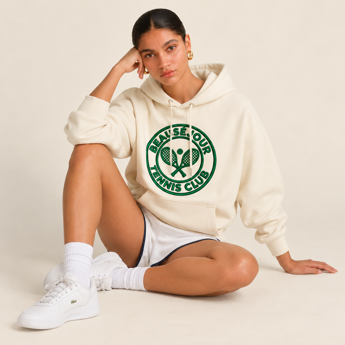 Hoodie Tennis club brodé