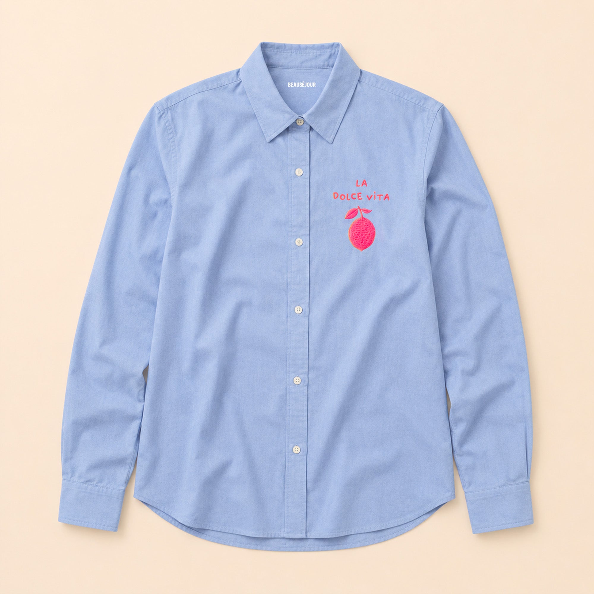 Lemon pink Dolce Vita Oxford shirt