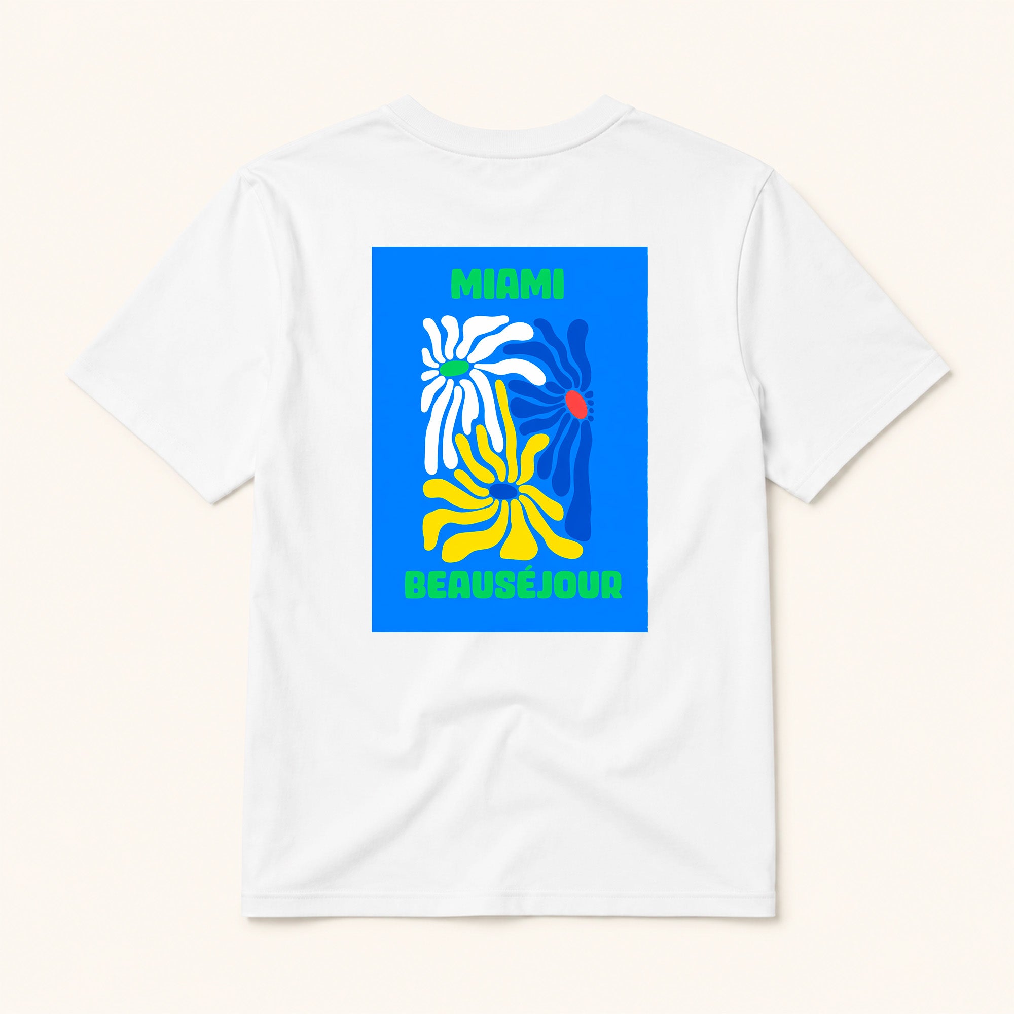 Miami White T-Shirt