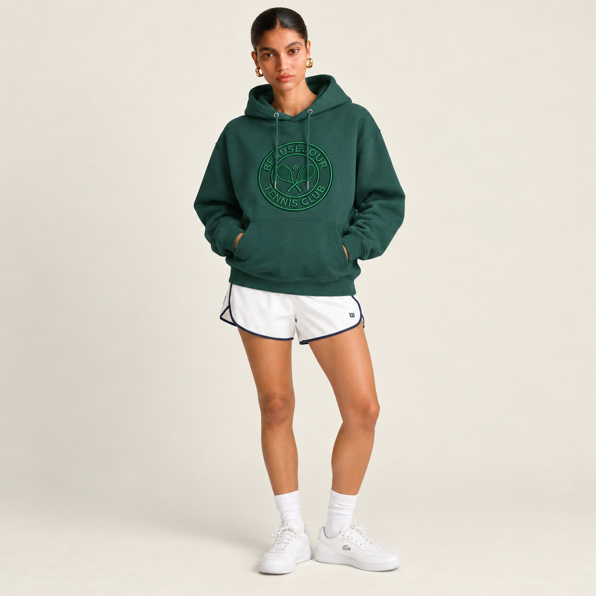 Hoodie Tennis club brodé