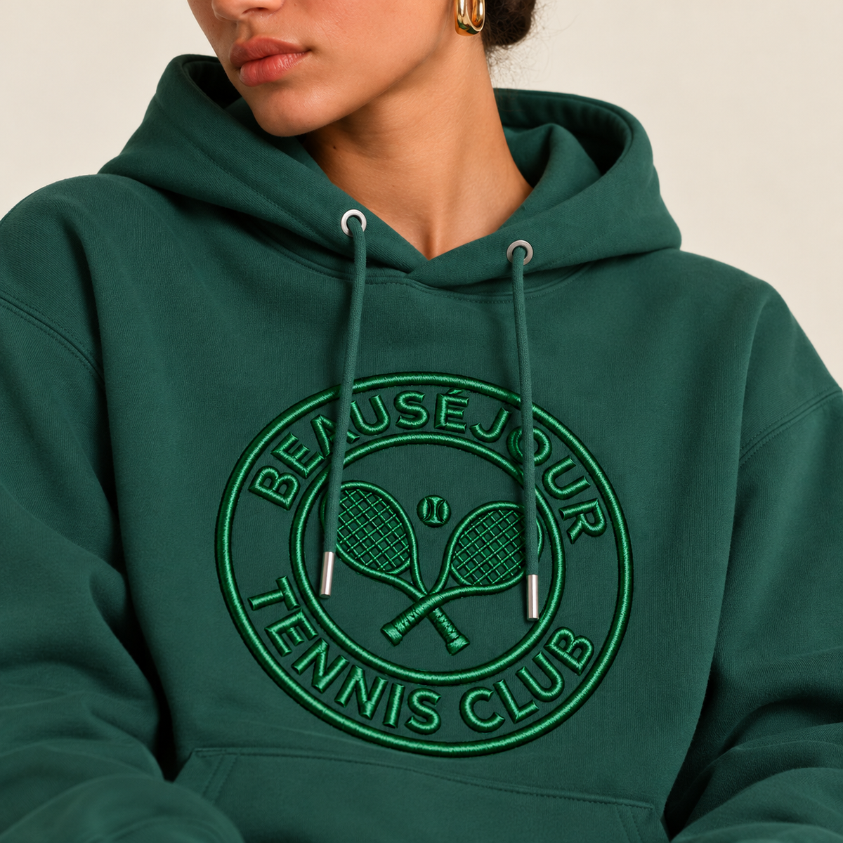 Hoodie Tennis club brodé