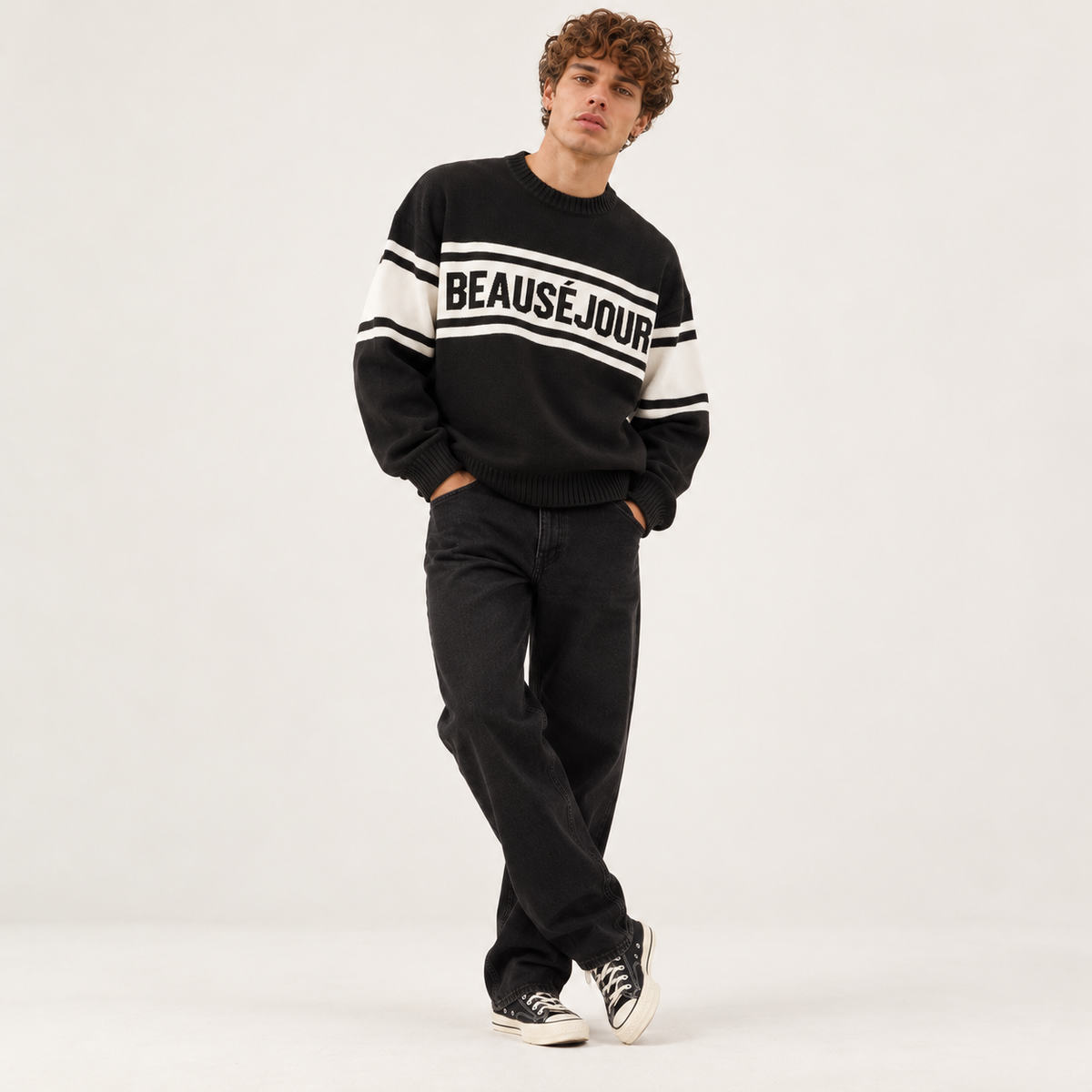 Pull Jacquard Beauséjour
