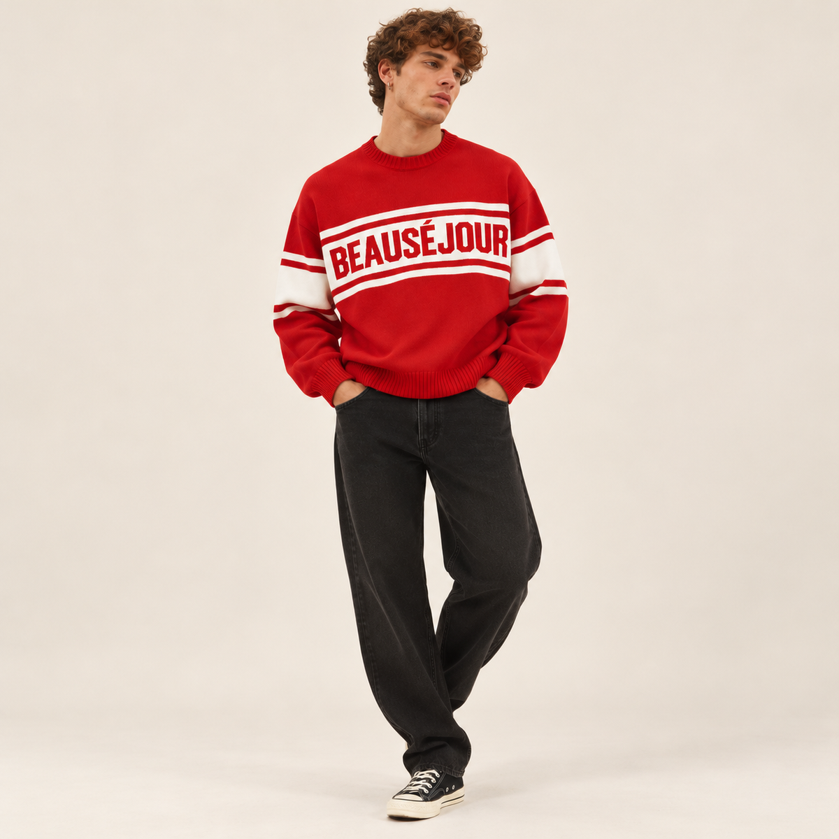 Pull Jacquard Beauséjour