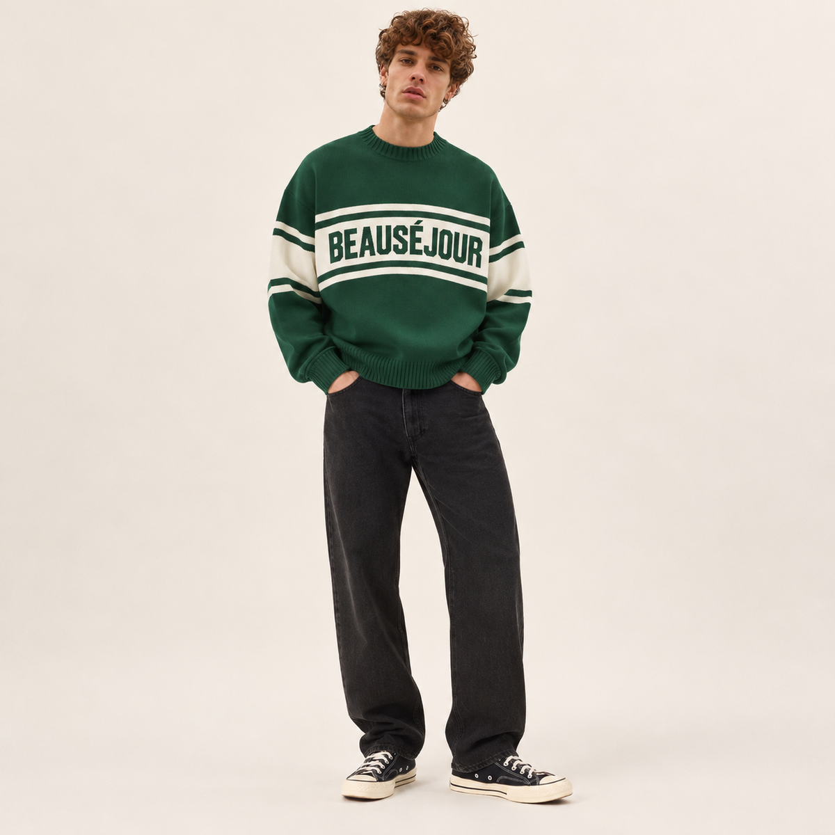 Pull Jacquard Beauséjour