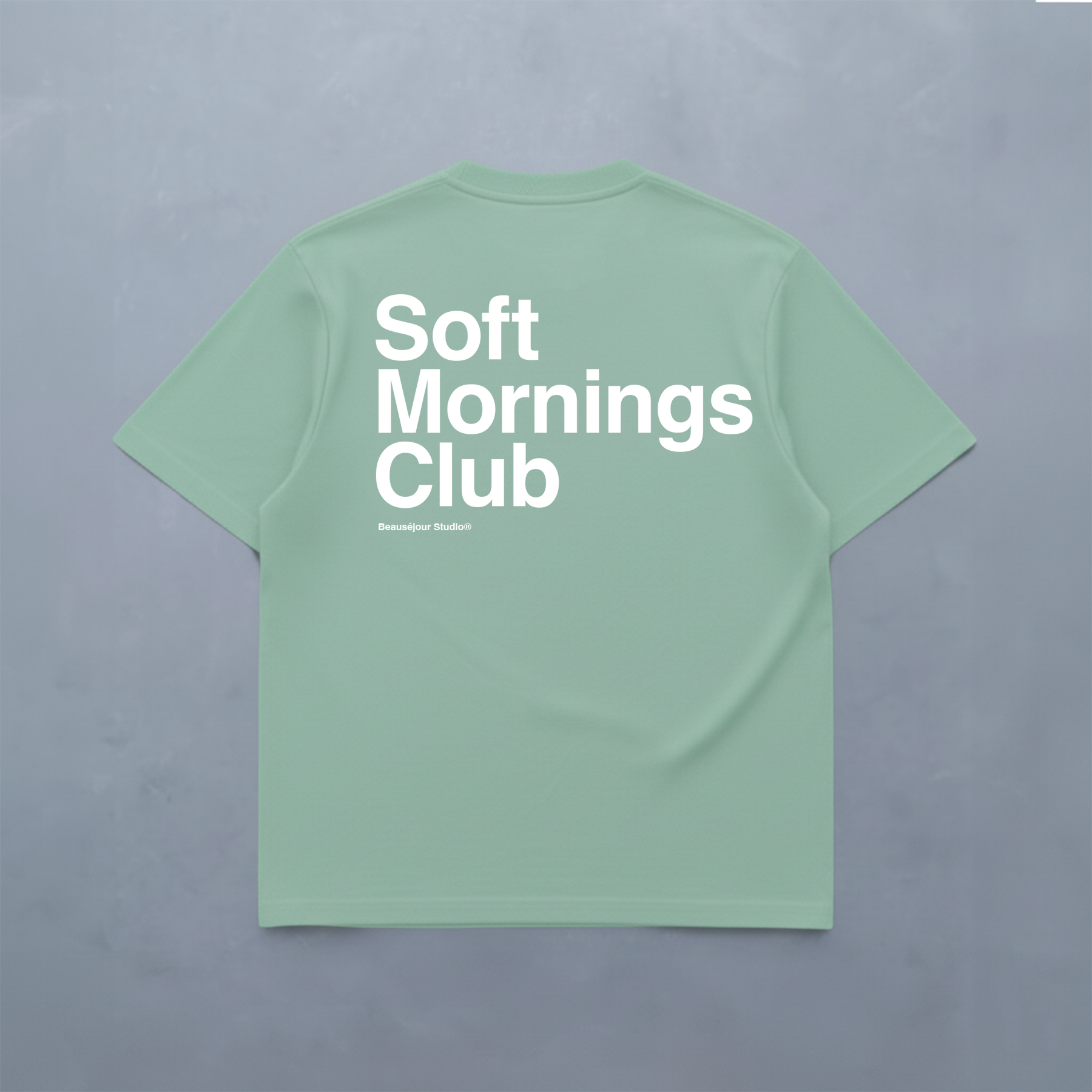 T-Shirt Soft Mornings Club