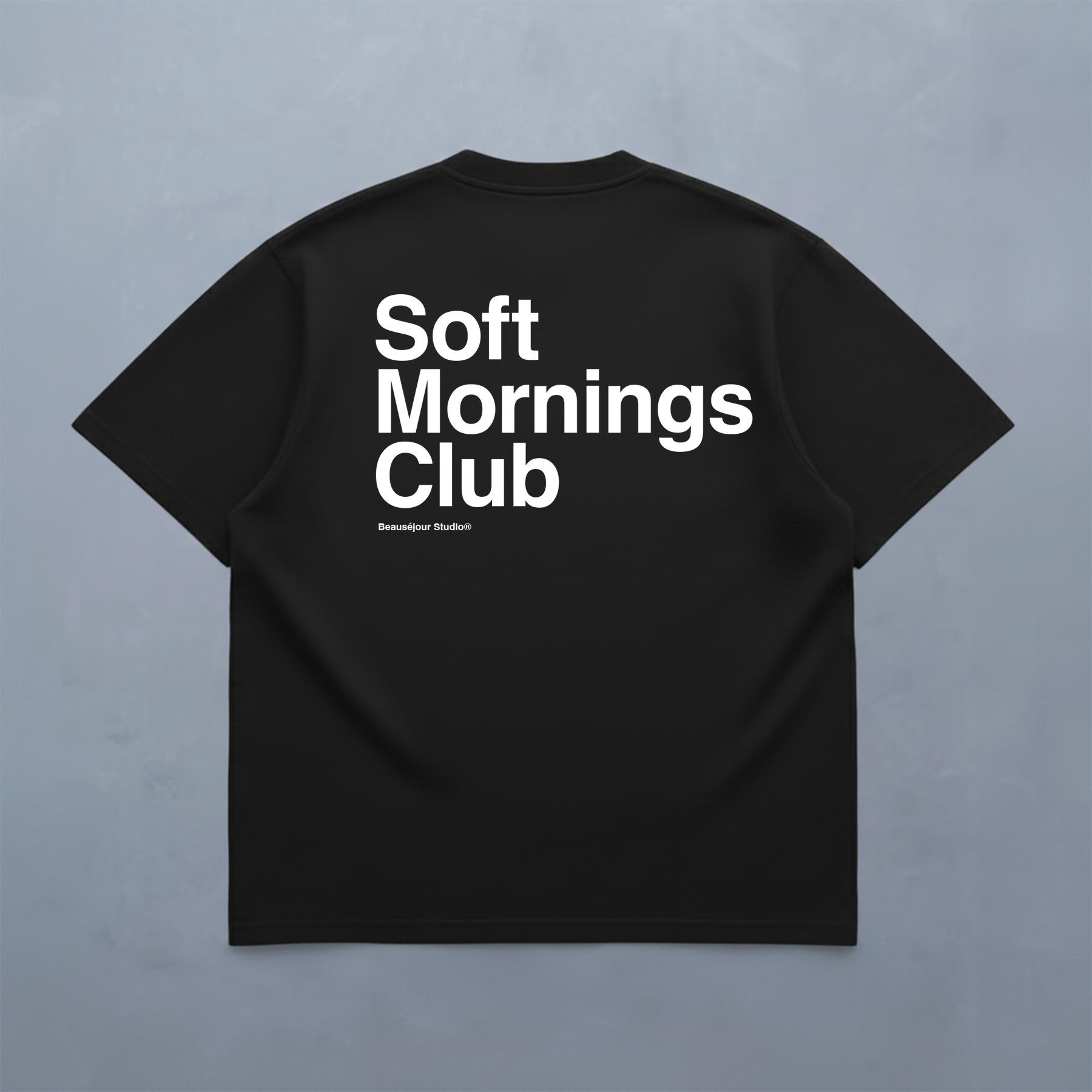 T-Shirt Soft Mornings Club
