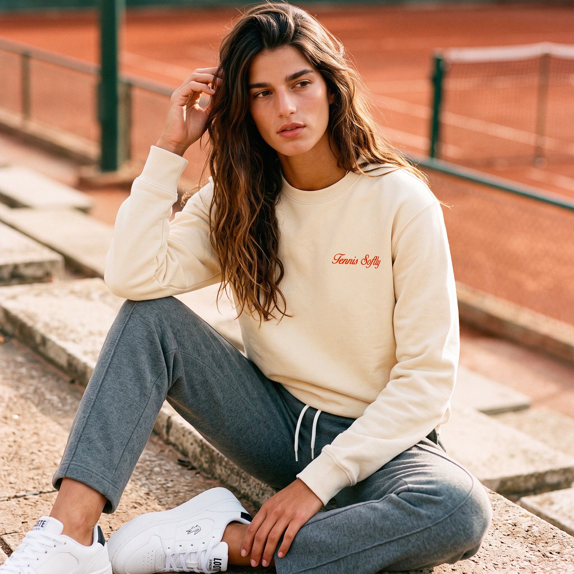 Sweatshirt Tennis Femme