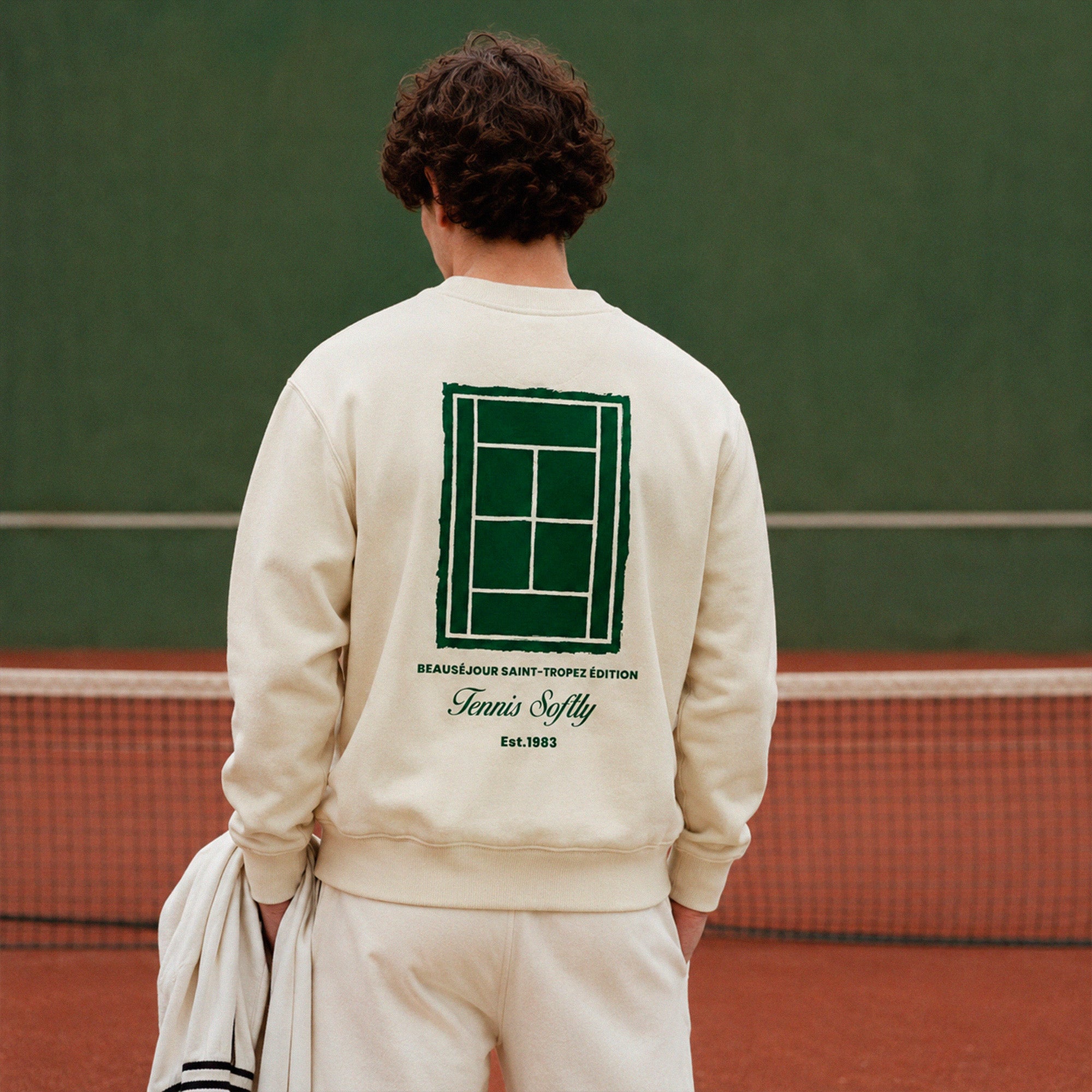 Sweatshirt Tennis Homme