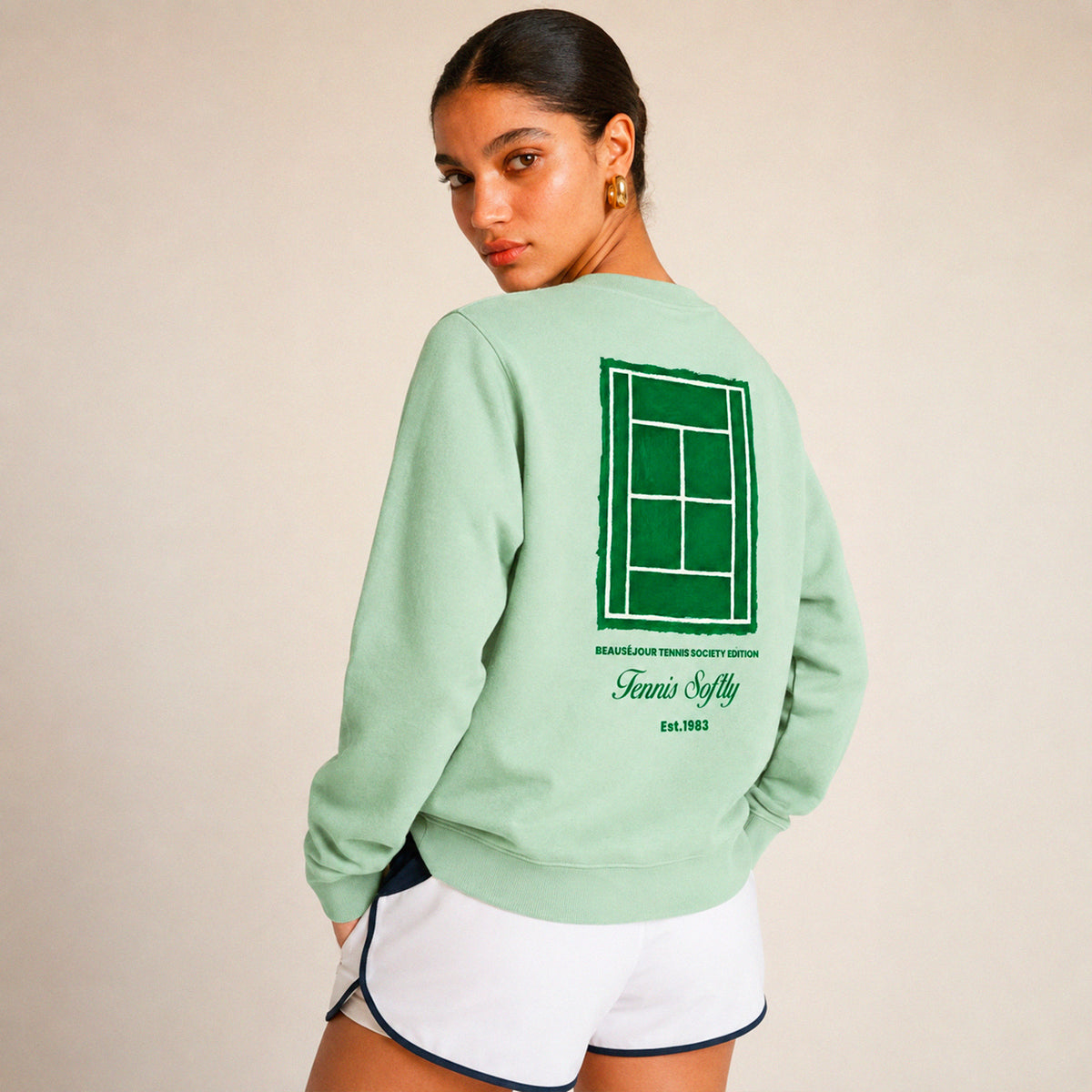 Sweatshirt Tennis Femme