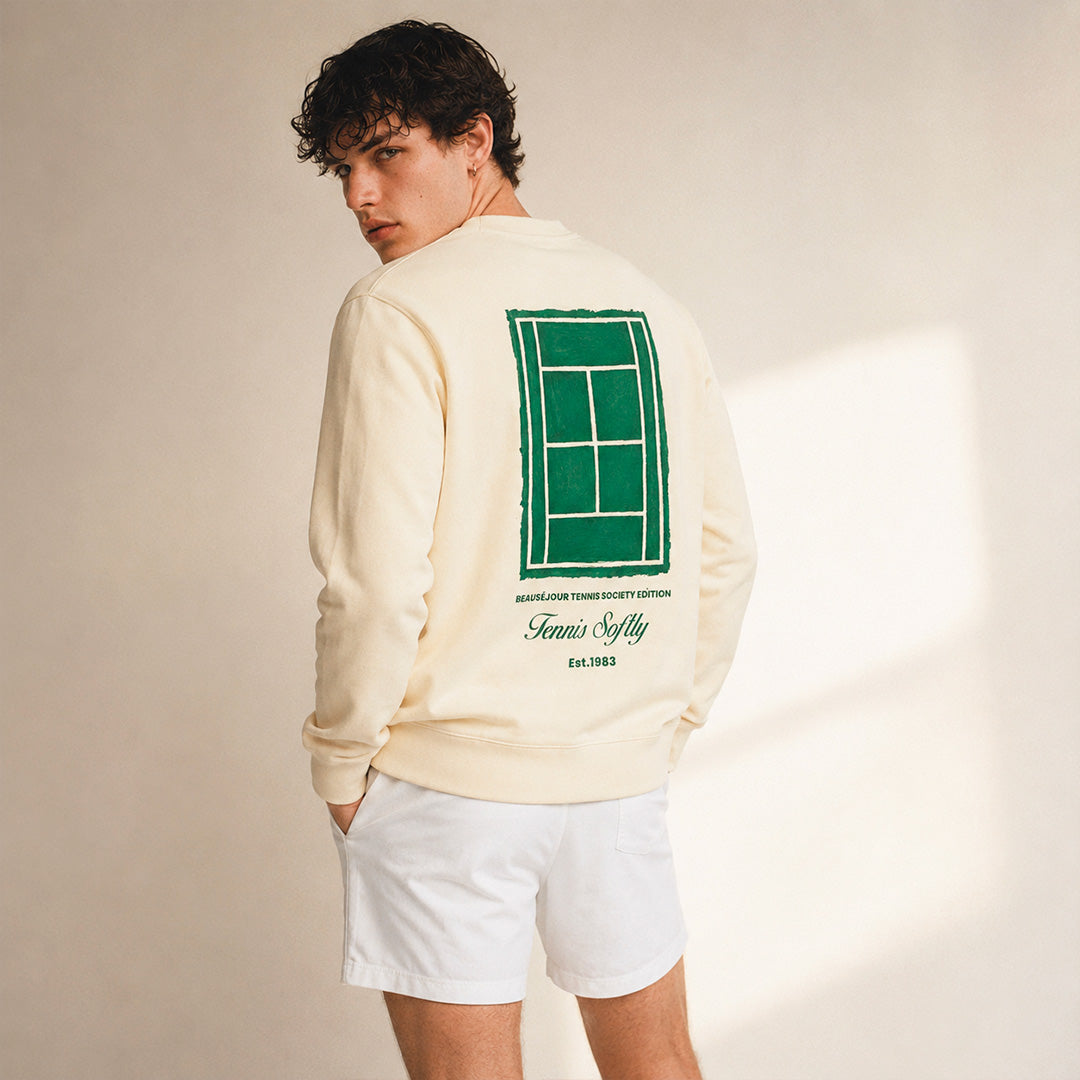 Sweatshirt Tennis Homme