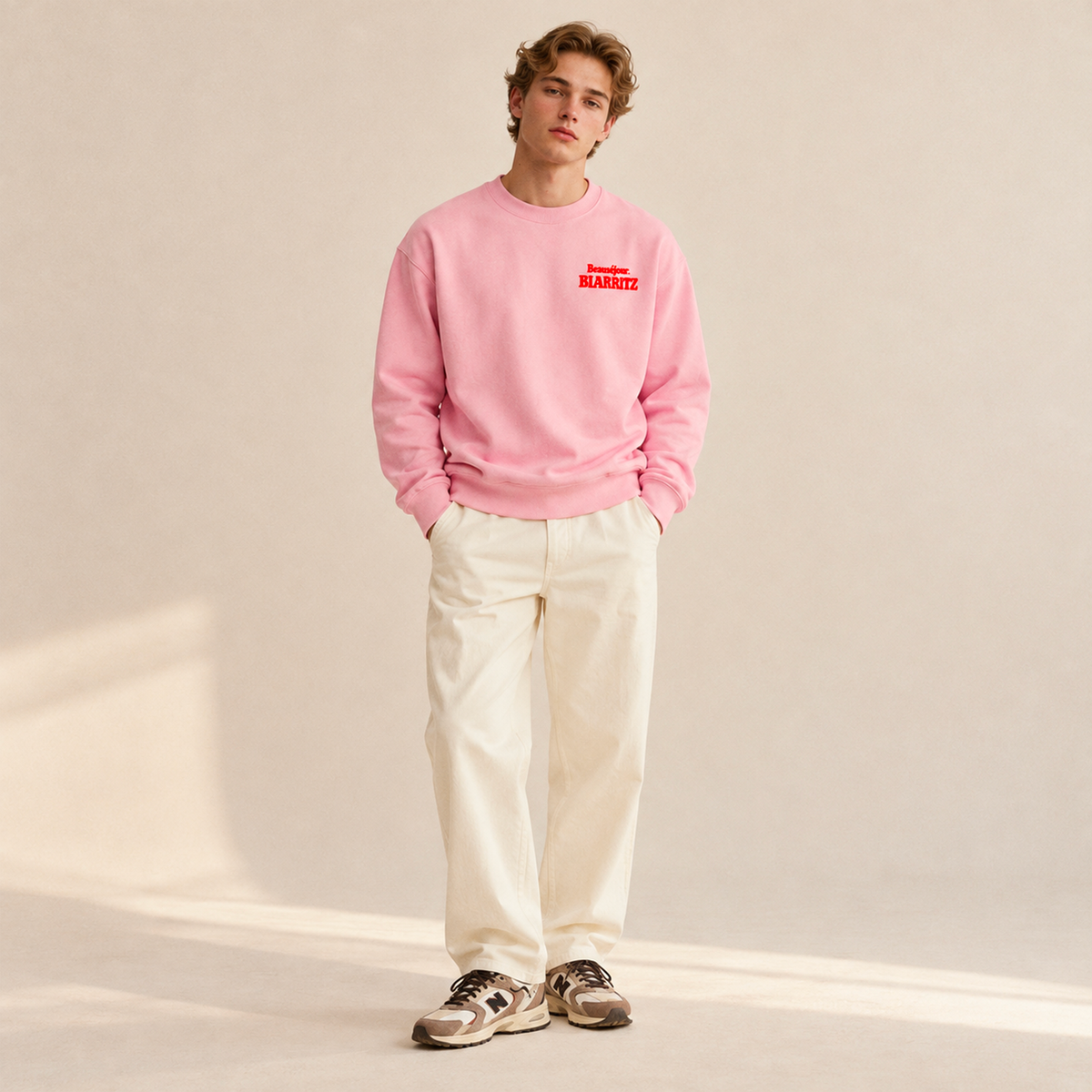 Sweatshirt Biarritz Illustration