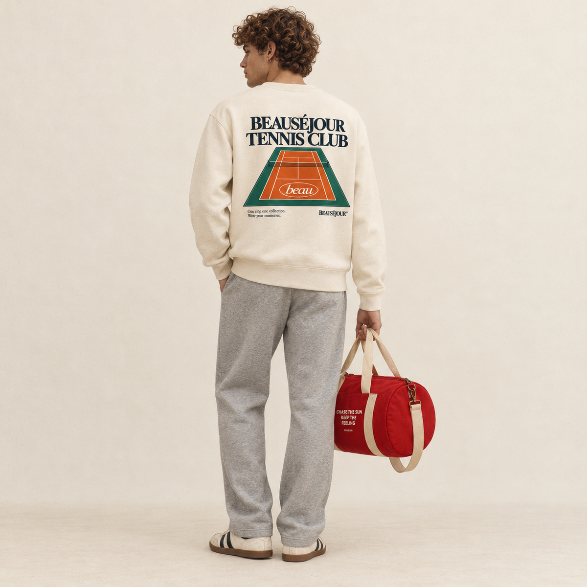 Sweatshirt Tennis French