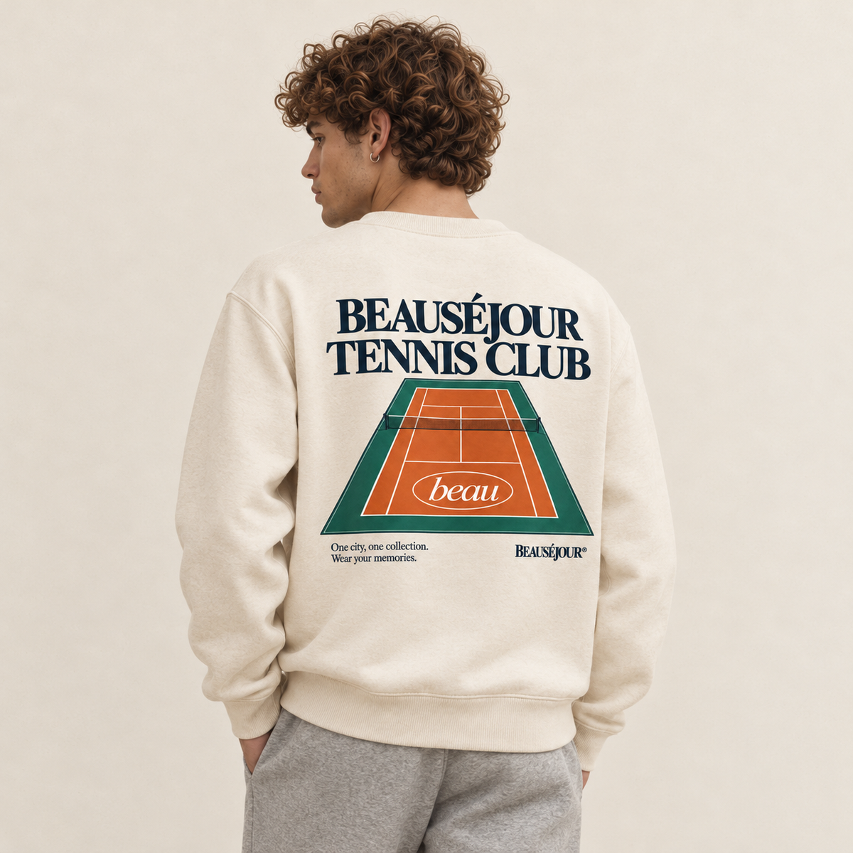 Sweatshirt Tennis French