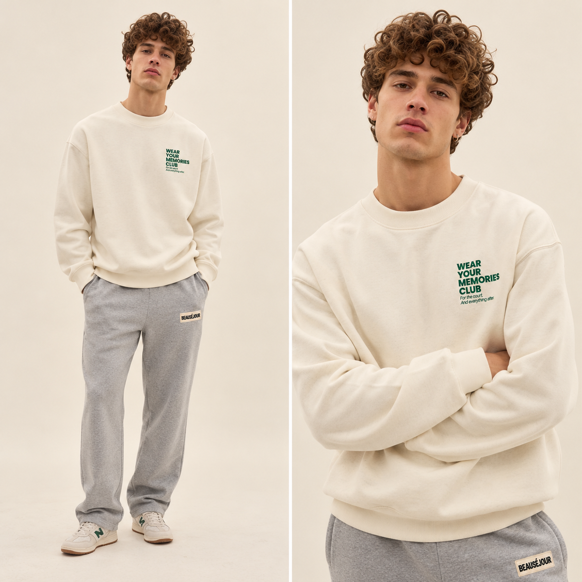 Sweatshirt Tennis French