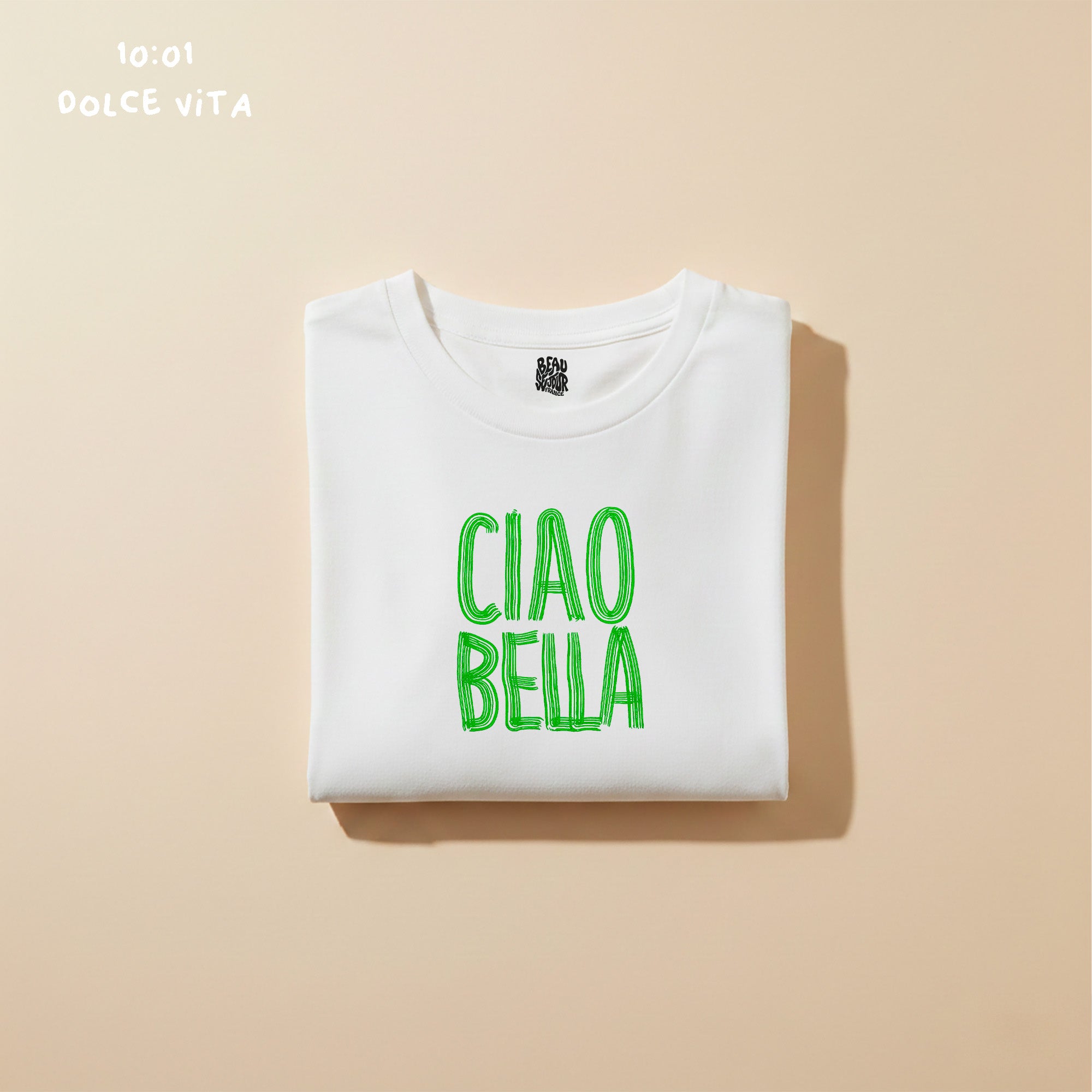 T-Shirt ciao bella - T-Shirt Dolce Vita - T-Shirt femme - T-Shirt été - T-Shirt léger