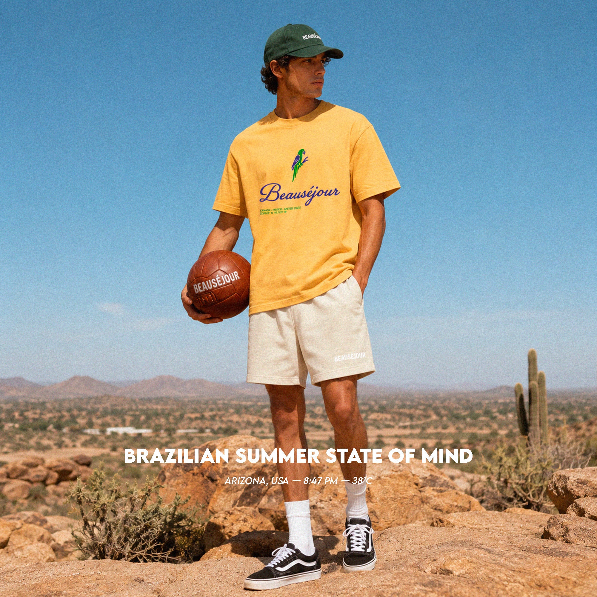 T-Shirt Brasil — Beauséjour World Cup 2026