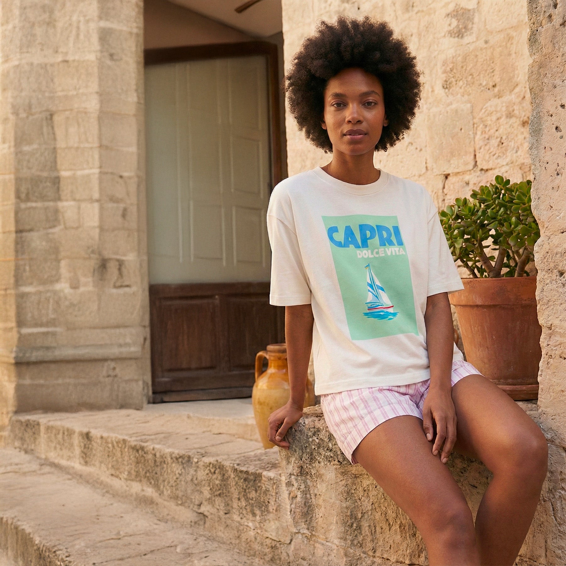 T-Shirt Épais Capri