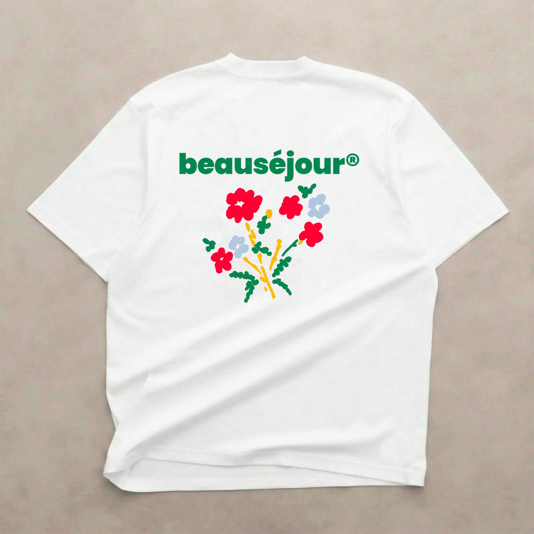 T-Shirt fleur.