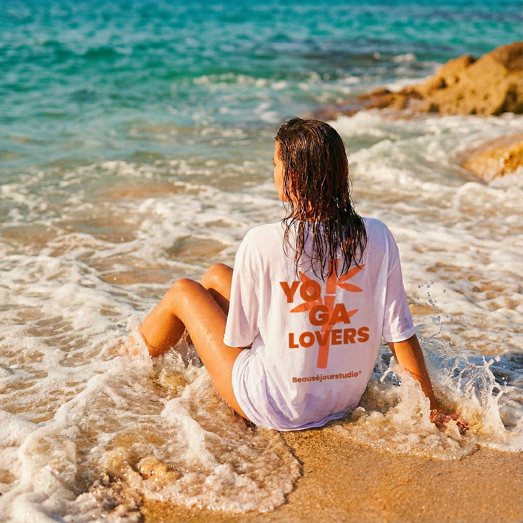T-Shirt Yoga Lovers.