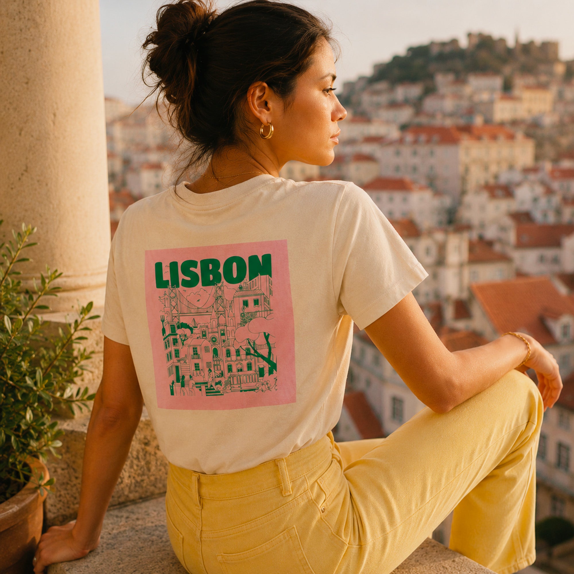 Lisbon Cream T-Shirt