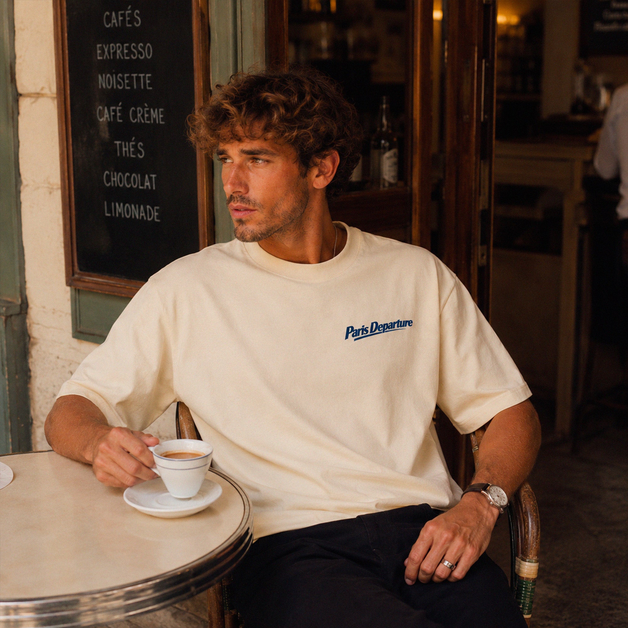 T-shirt Boxy Paris Departure — Beauséjour Orient Express