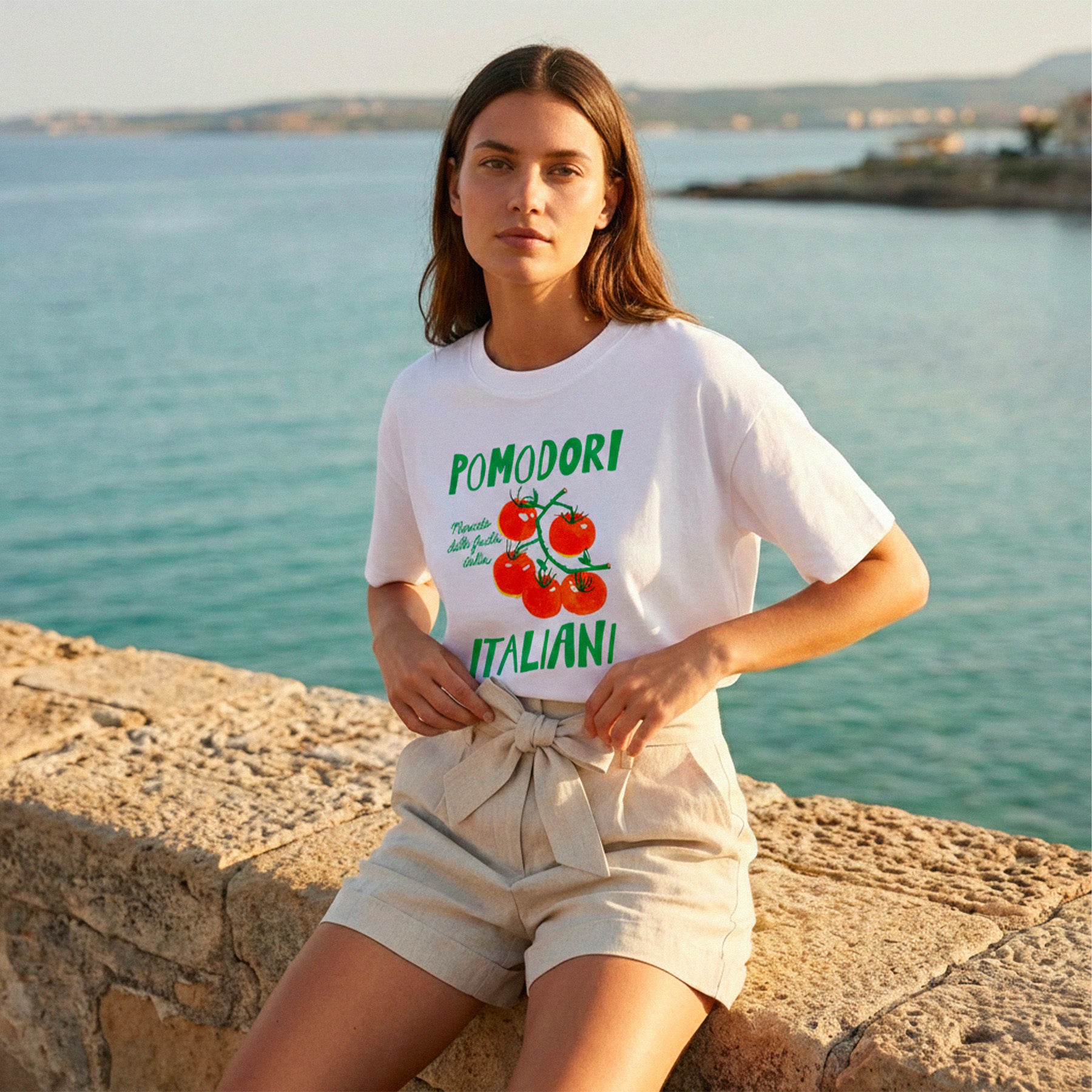 T-Shirt léger Pomodori Italiani