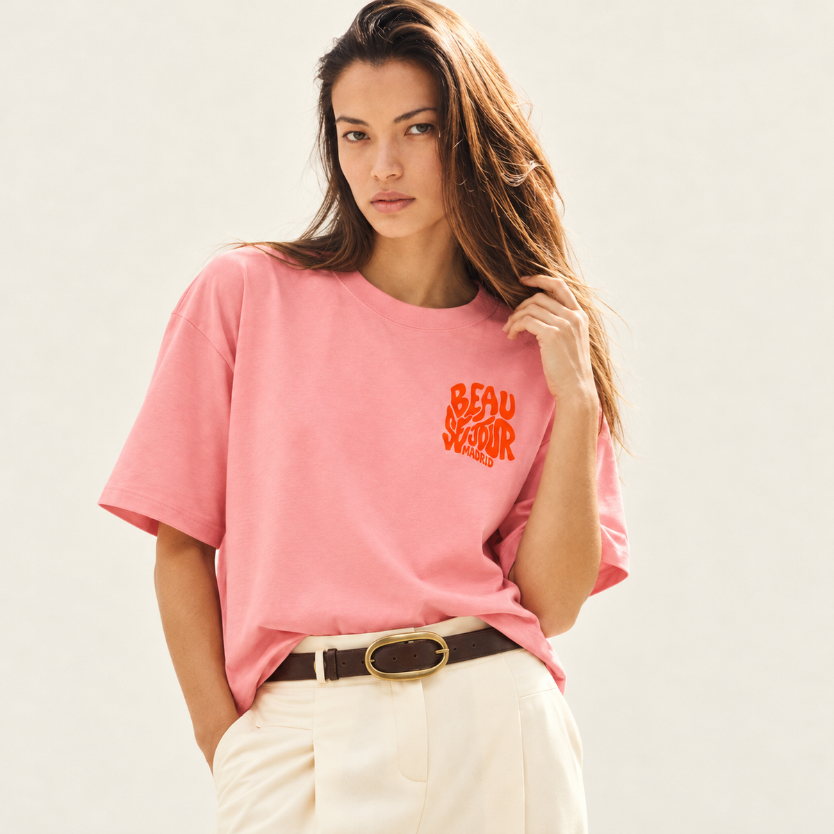 Madrid boxy T-shirt