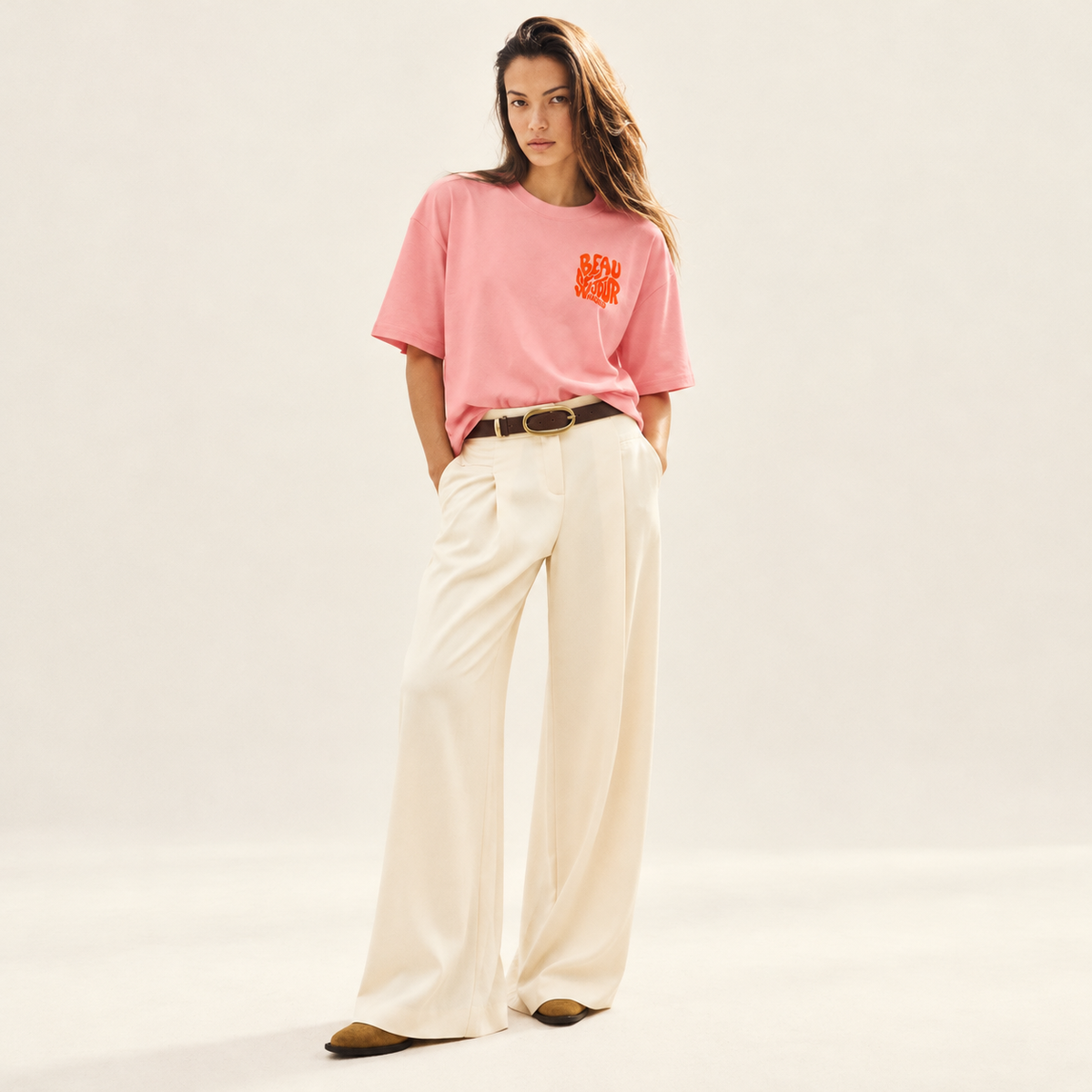 Madrid boxy T-shirt