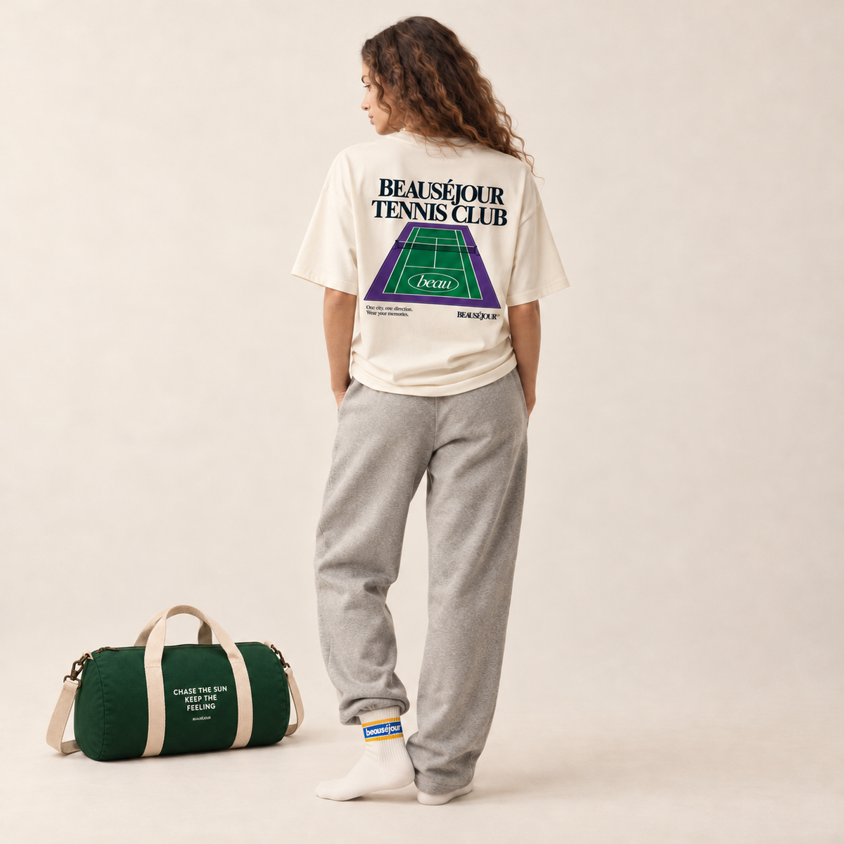 T-shirt Boxy Tennis UK