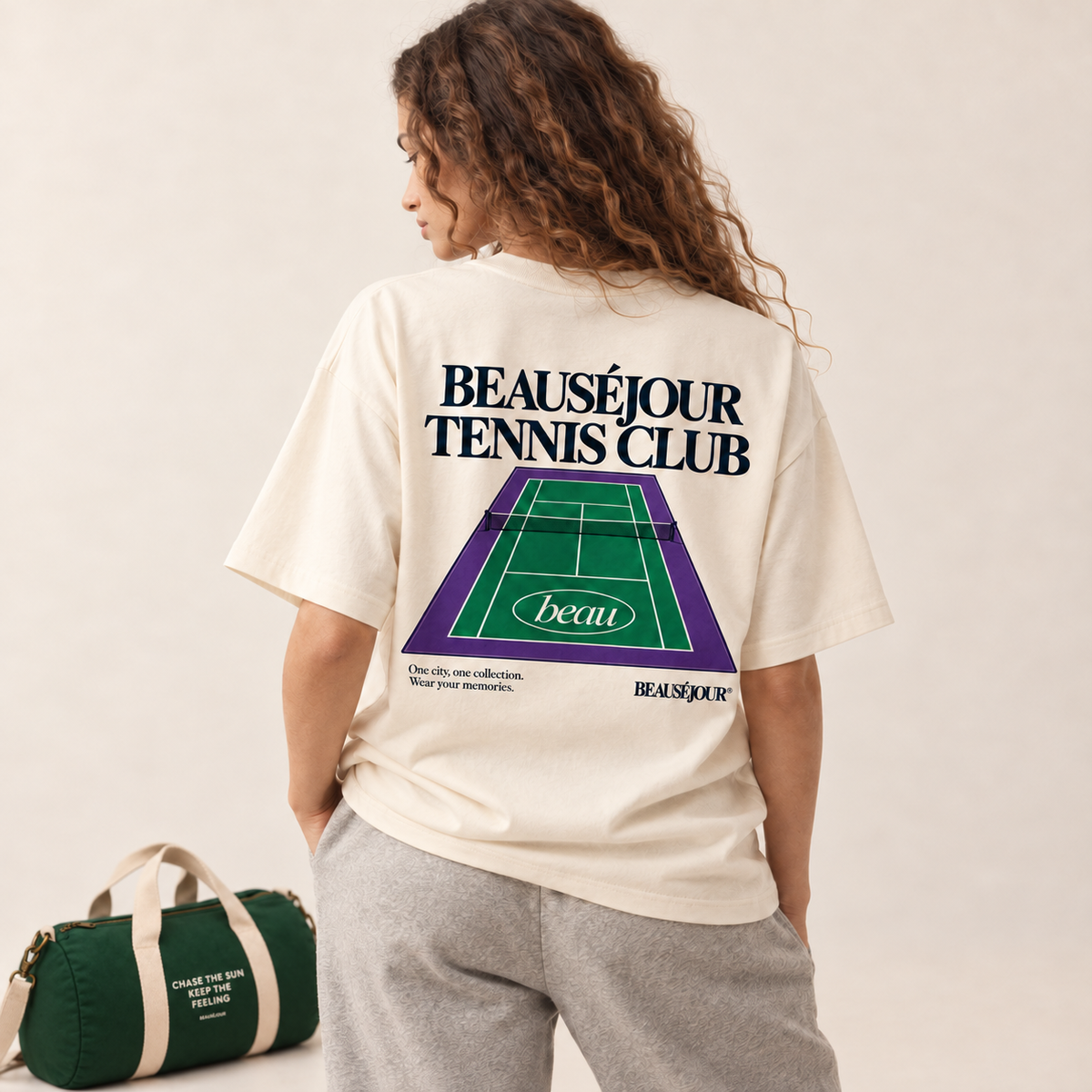 T-shirt Boxy Tennis UK