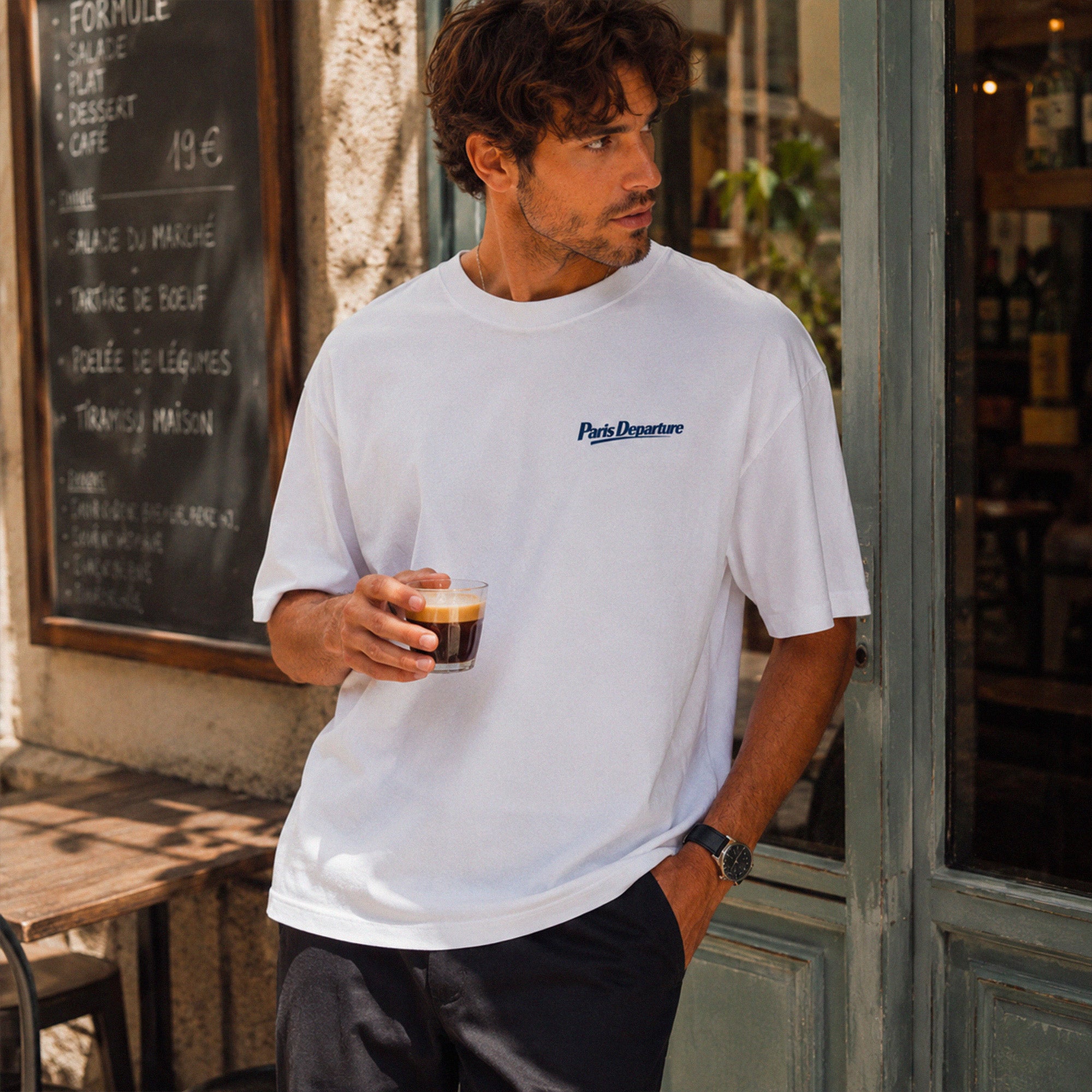 T-shirt Boxy Paris Departure — Beauséjour Orient Express