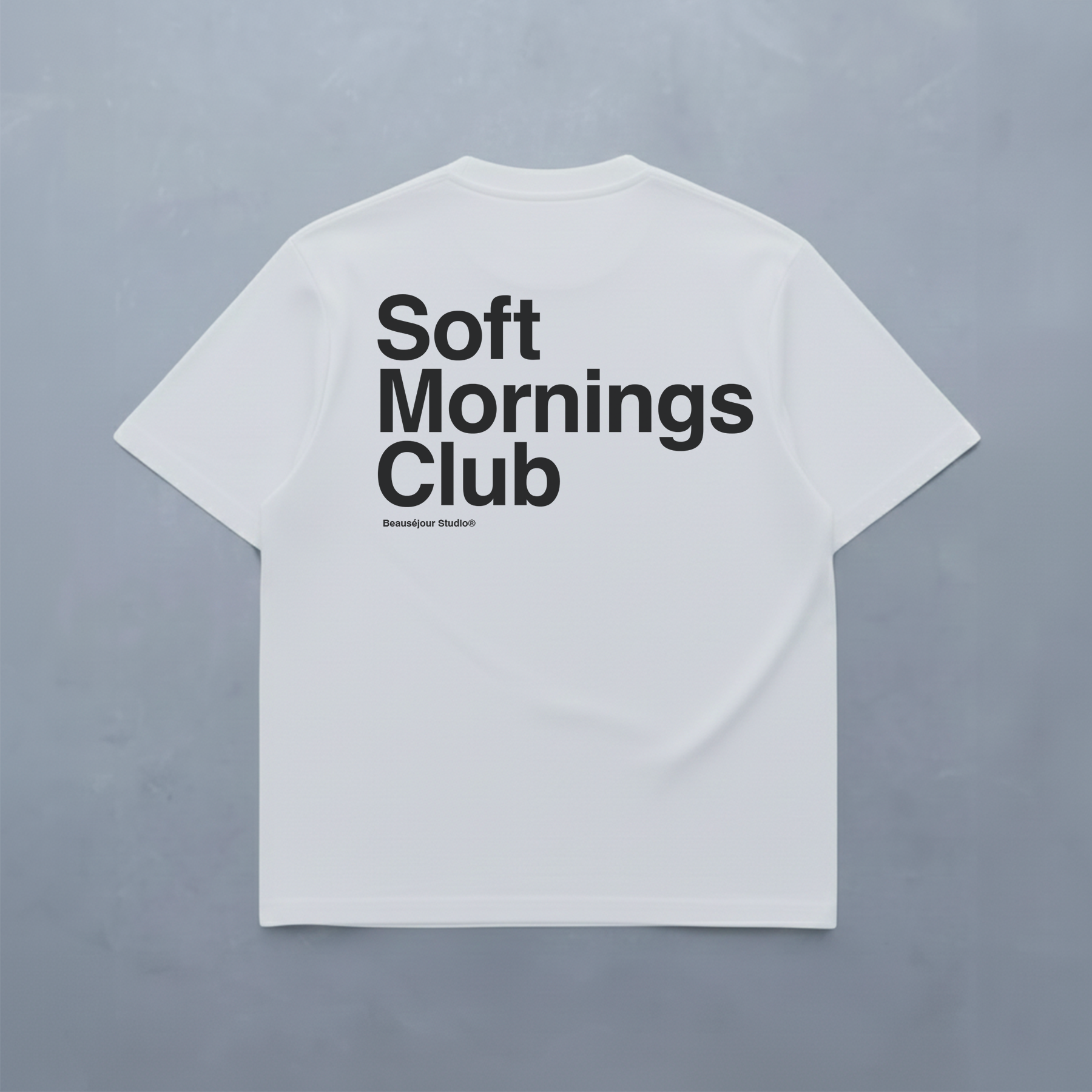 T-Shirt Soft Mornings Club
