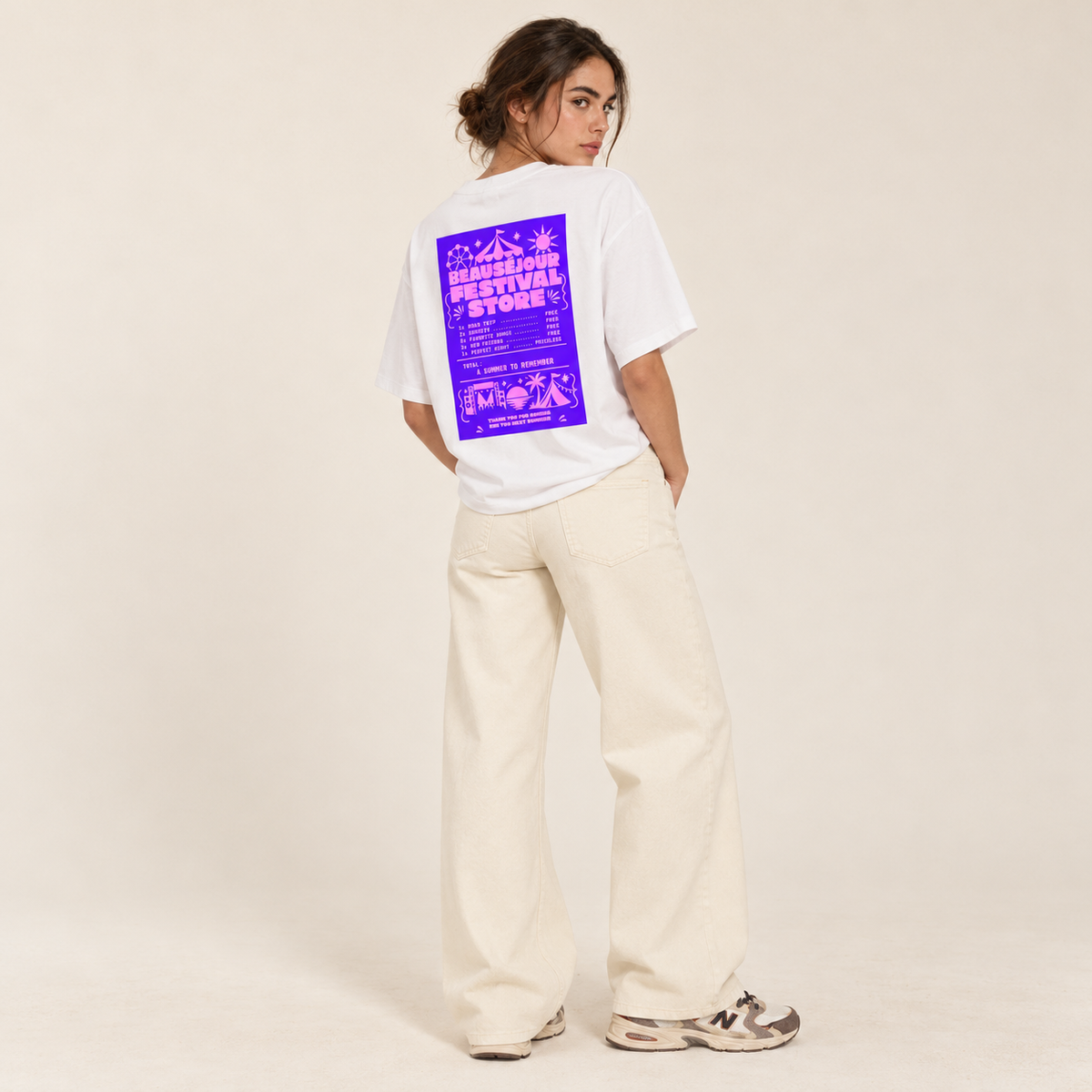 T-shirt Boxy Receipt