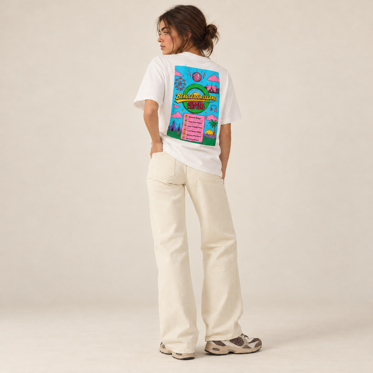 T-shirt Boxy Summer Map 2026