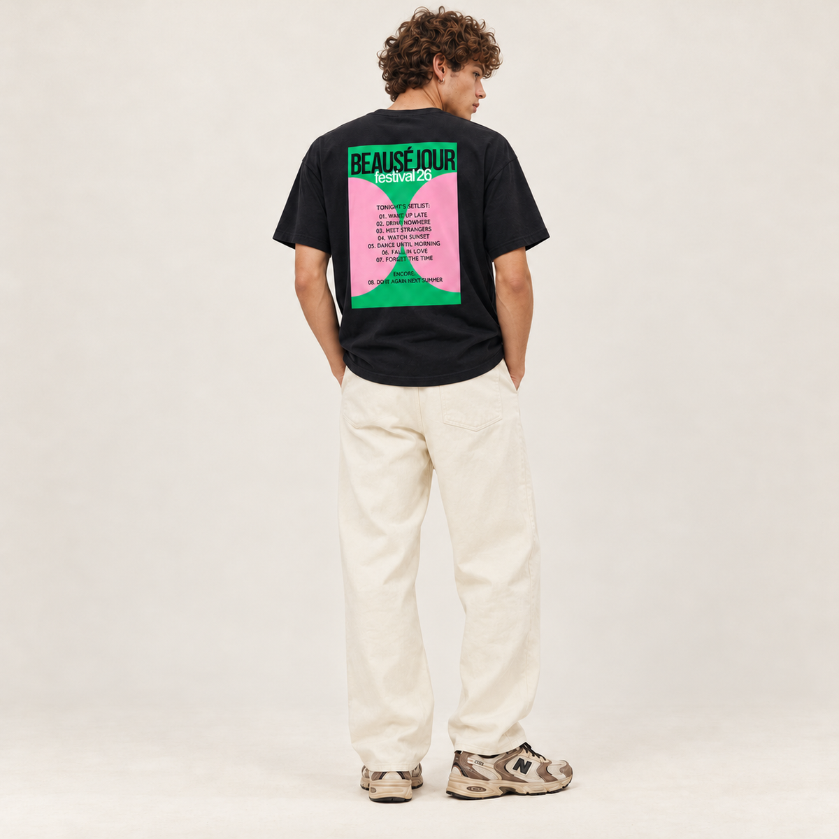 T-shirt Boxy Tonight’s Setlist