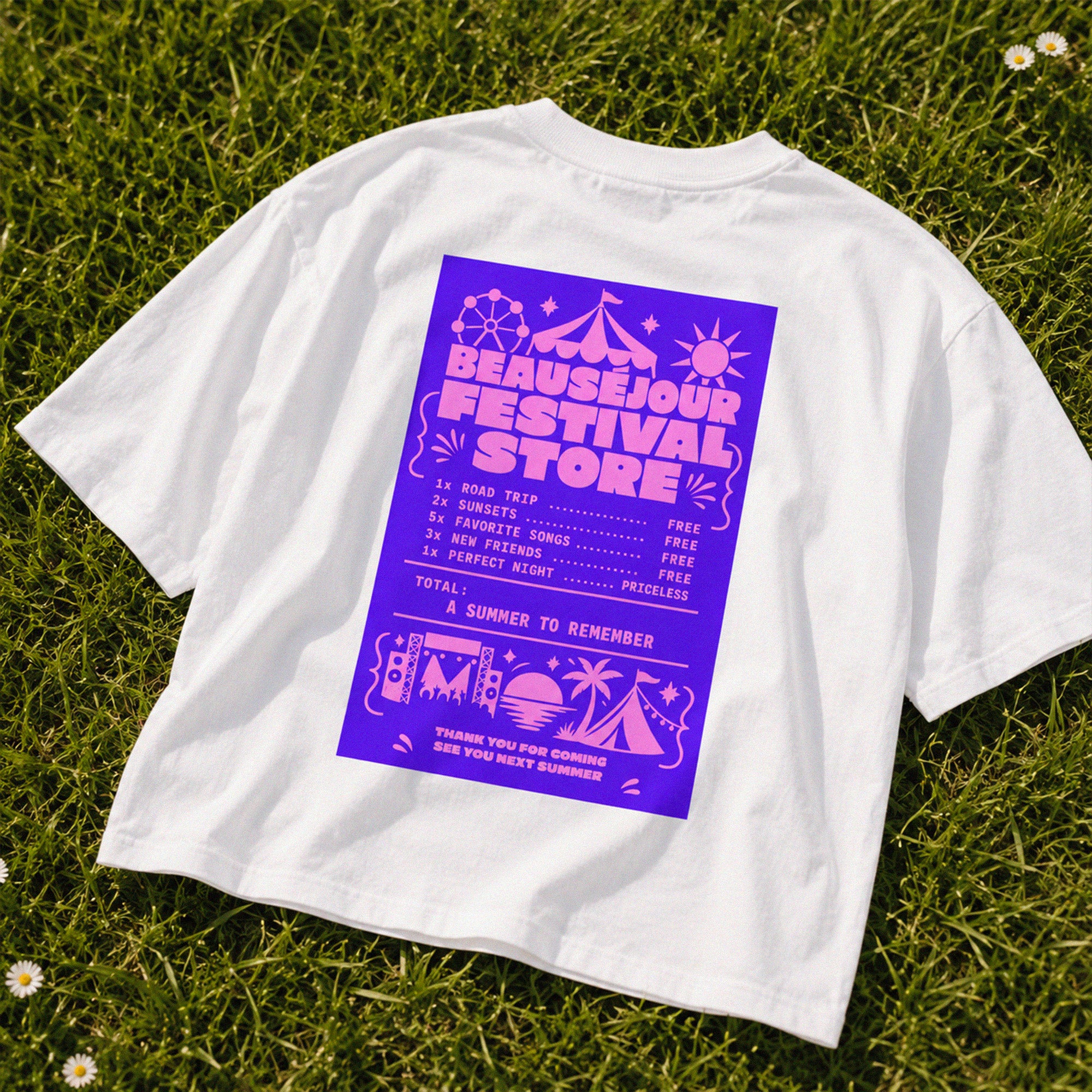 T-shirt Boxy Receipt