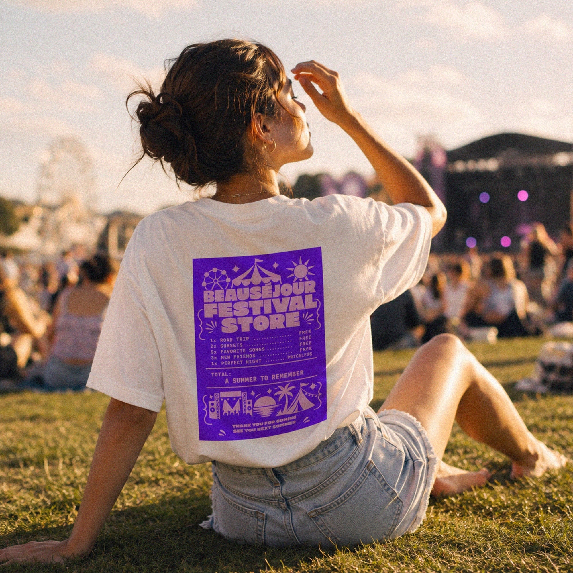 T-shirt Boxy Receipt