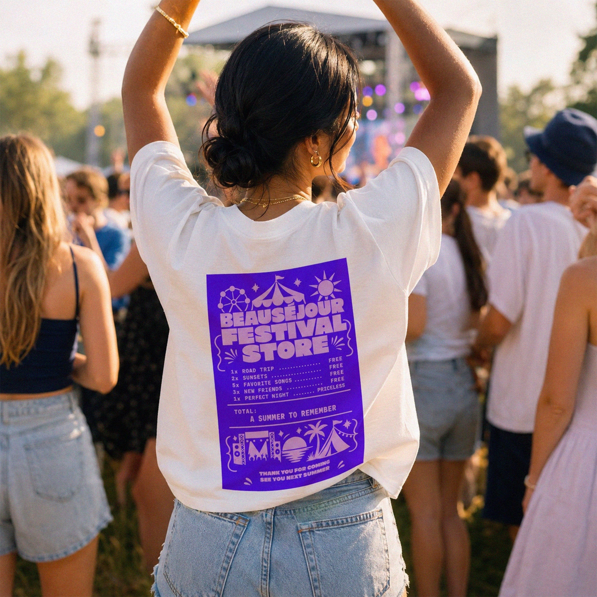 T-shirt Boxy Receipt