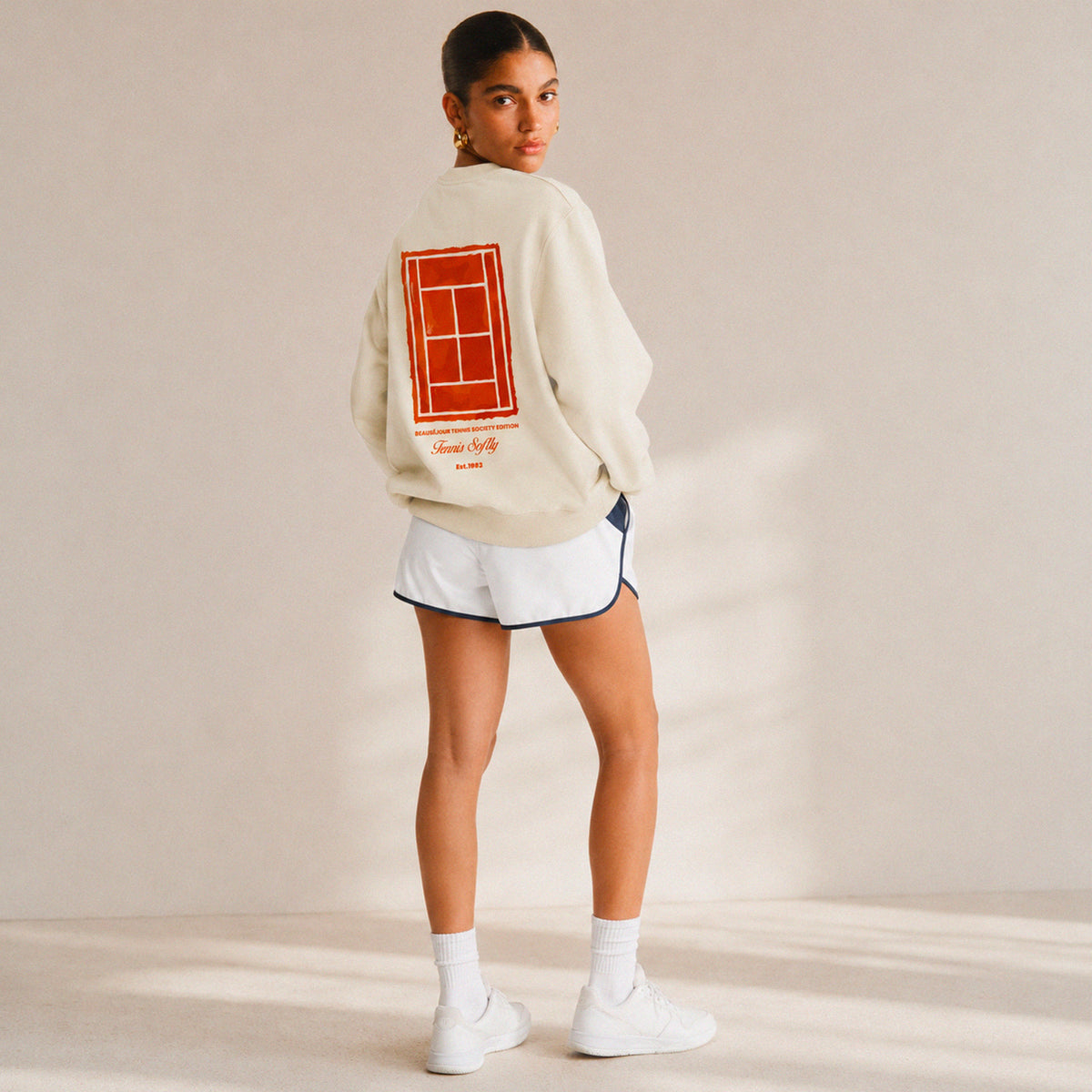 Sweatshirt Tennis Femme
