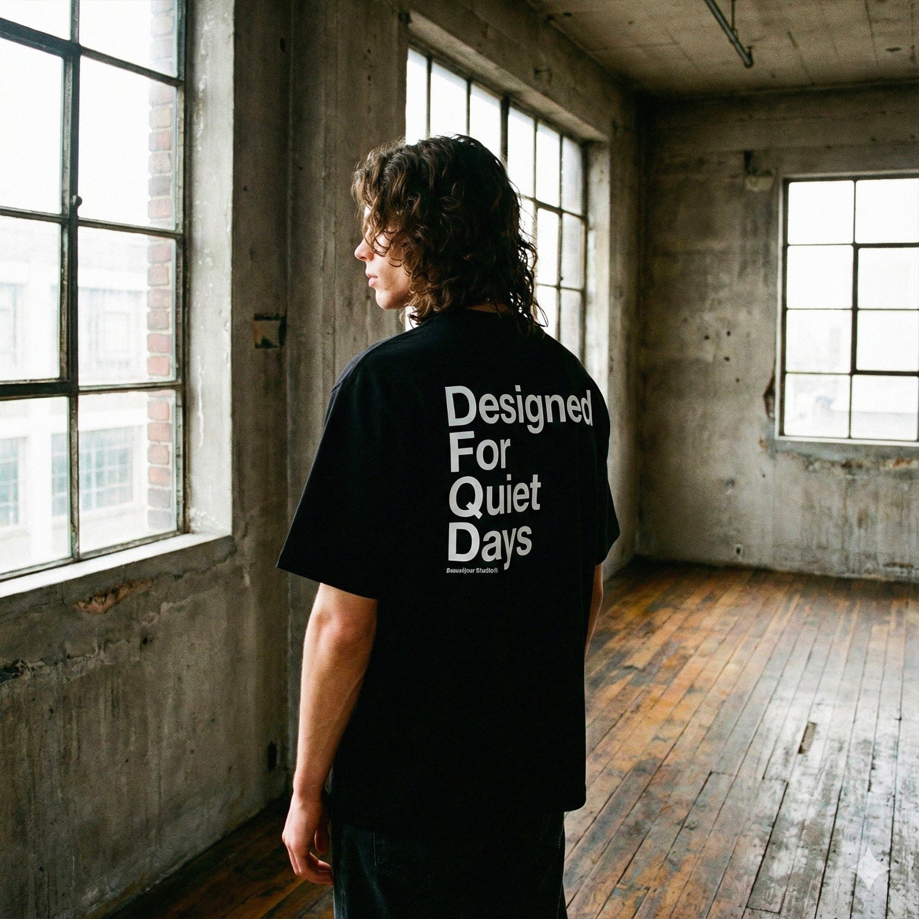 T-Shirt Designed for Quiet Days