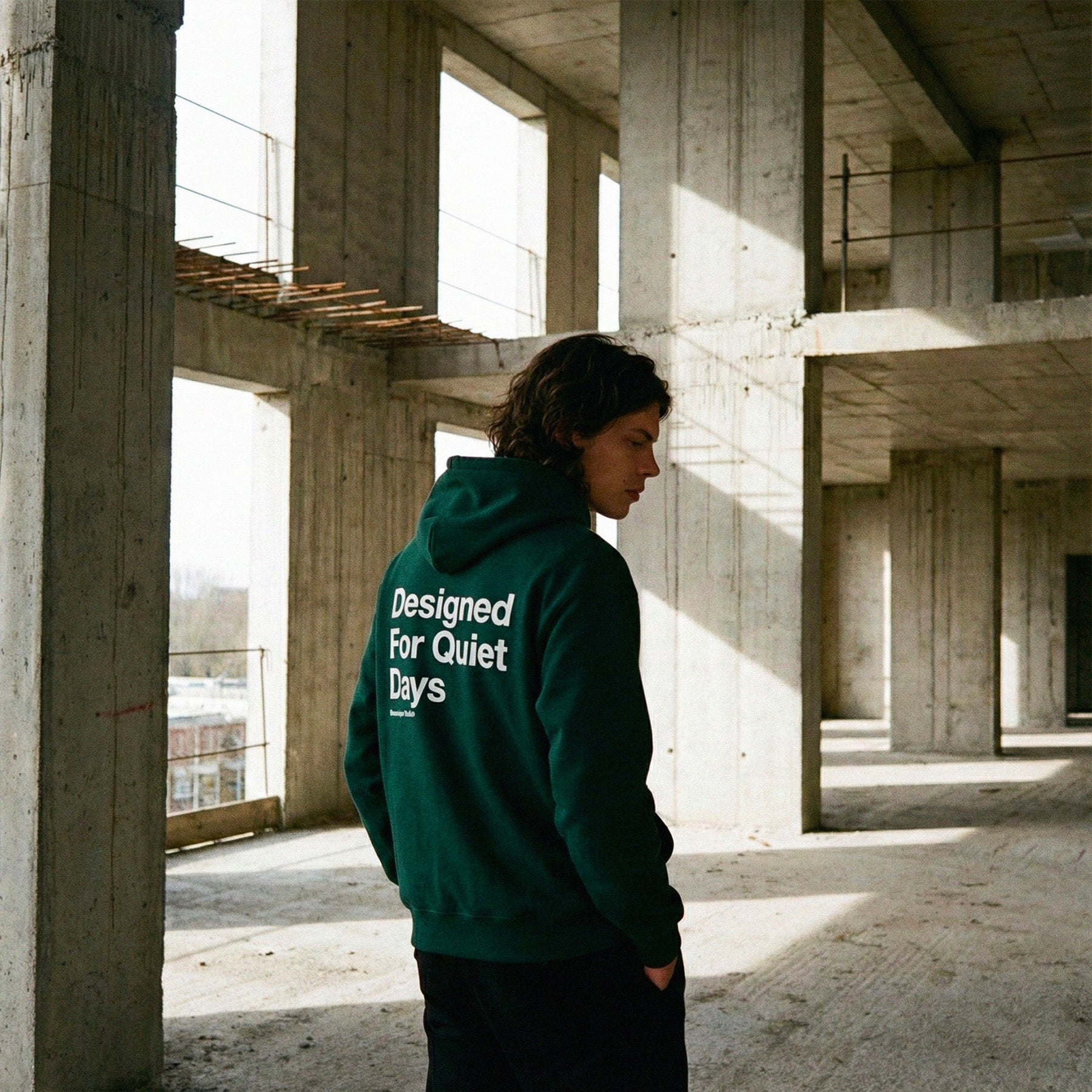 Hoodie Designed For Quiet Days