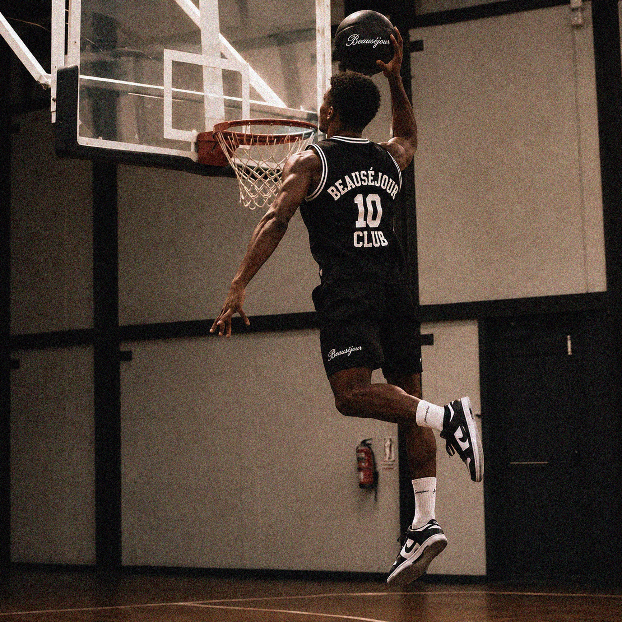Maillot de Basketball « 10 Club » Noir – Beauséjour Basketball Club®